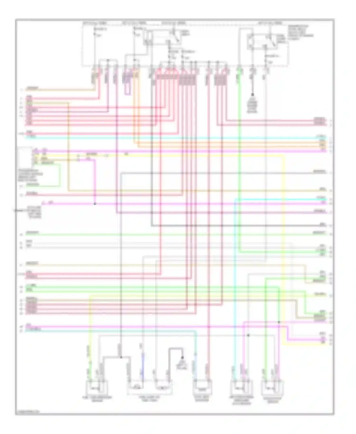 Forenza Suzuki I (2003-2008): Wiring diagram engine performance 2.0l (4 of 5)