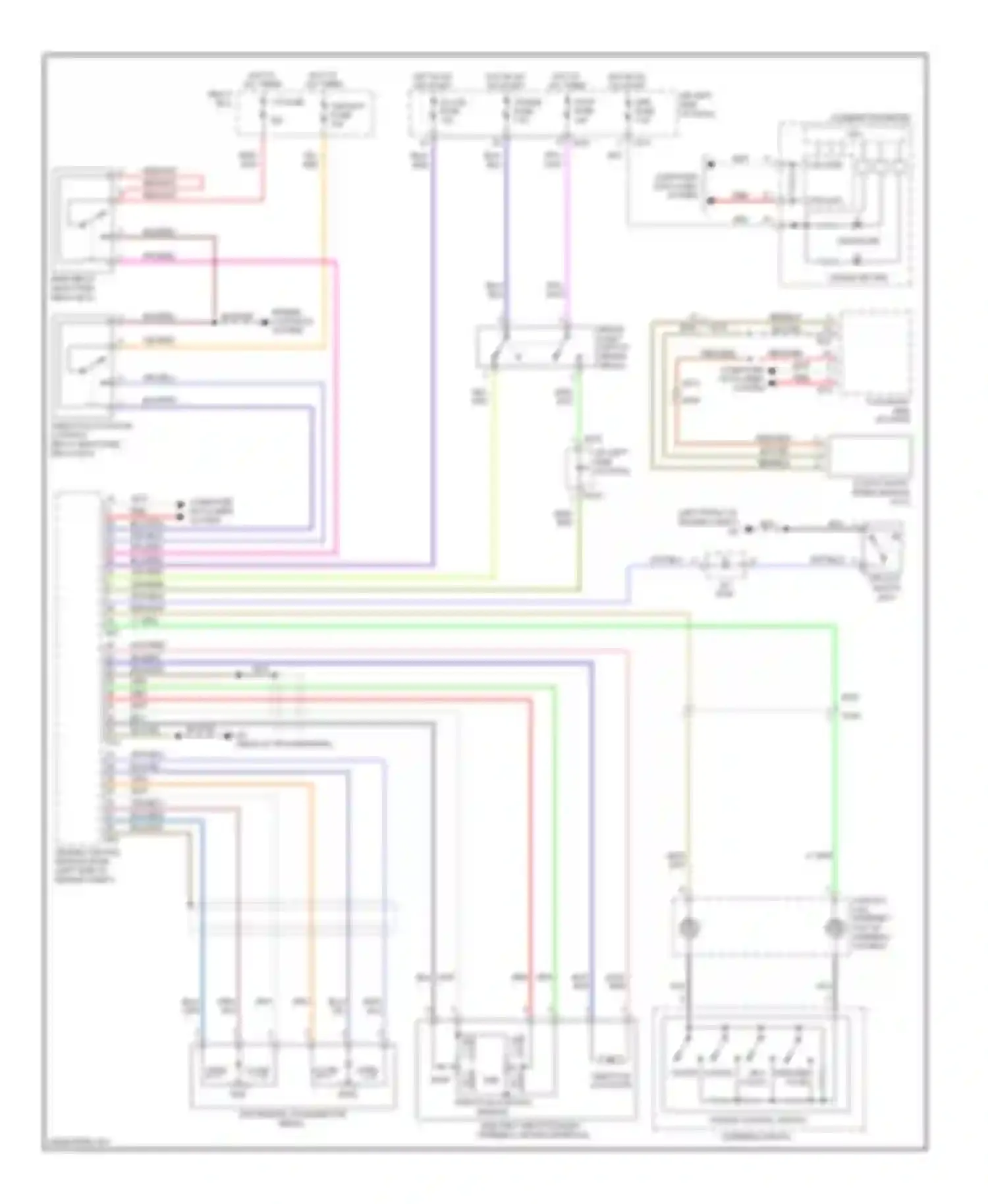 Kizashi Suzuki I (2009-2014): Cruise control circuit