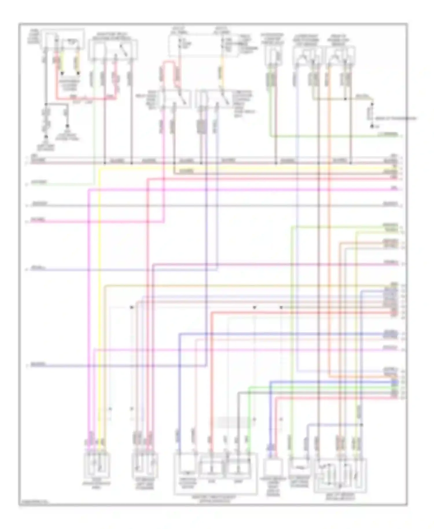 Kizashi Suzuki I (2009-2014): Wiring diagram engine performance 2.4l (2 of 3)