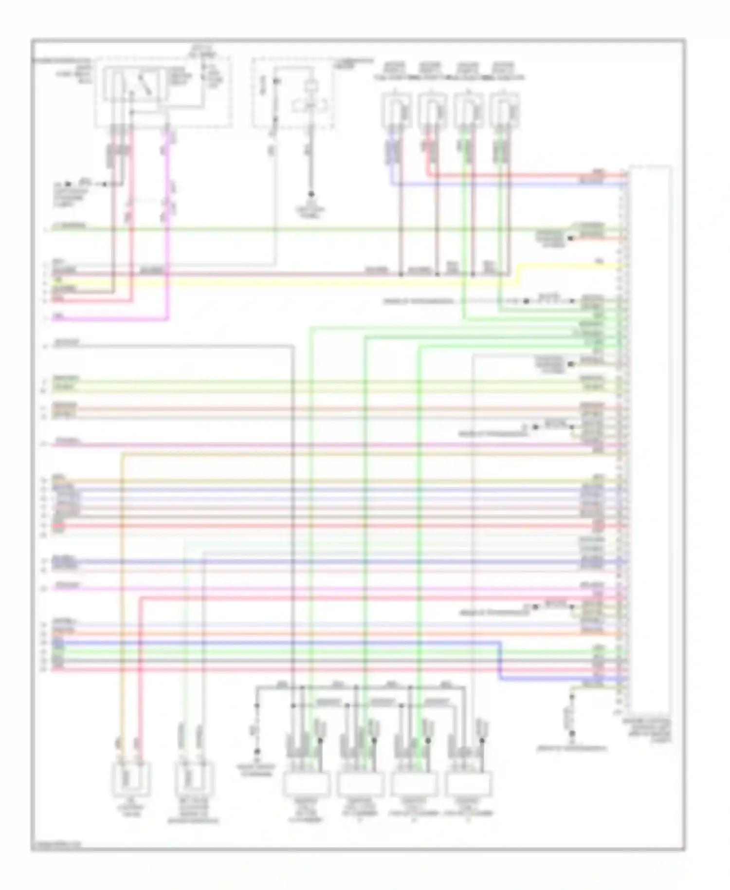 Kizashi Suzuki I (2009-2014): Wiring diagram engine performance 2.4l (3 of 3)