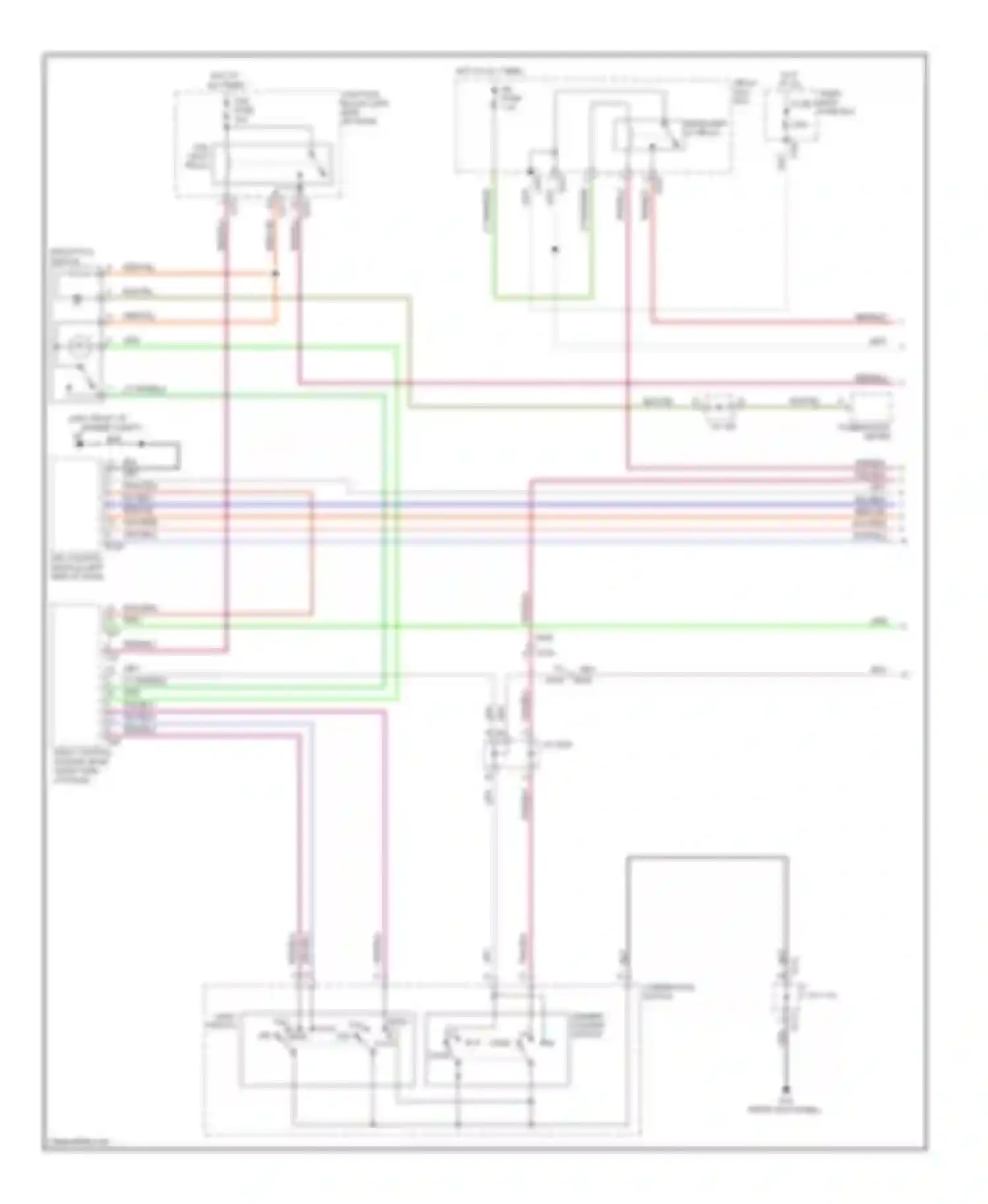 Kizashi Suzuki I (2009-2014): Headlights circuit (1 of 2)