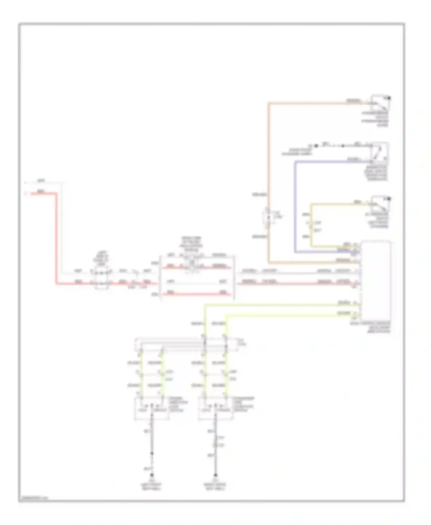 Kizashi Suzuki I (2009-2014): Instrument cluster circuit (2 of 2)