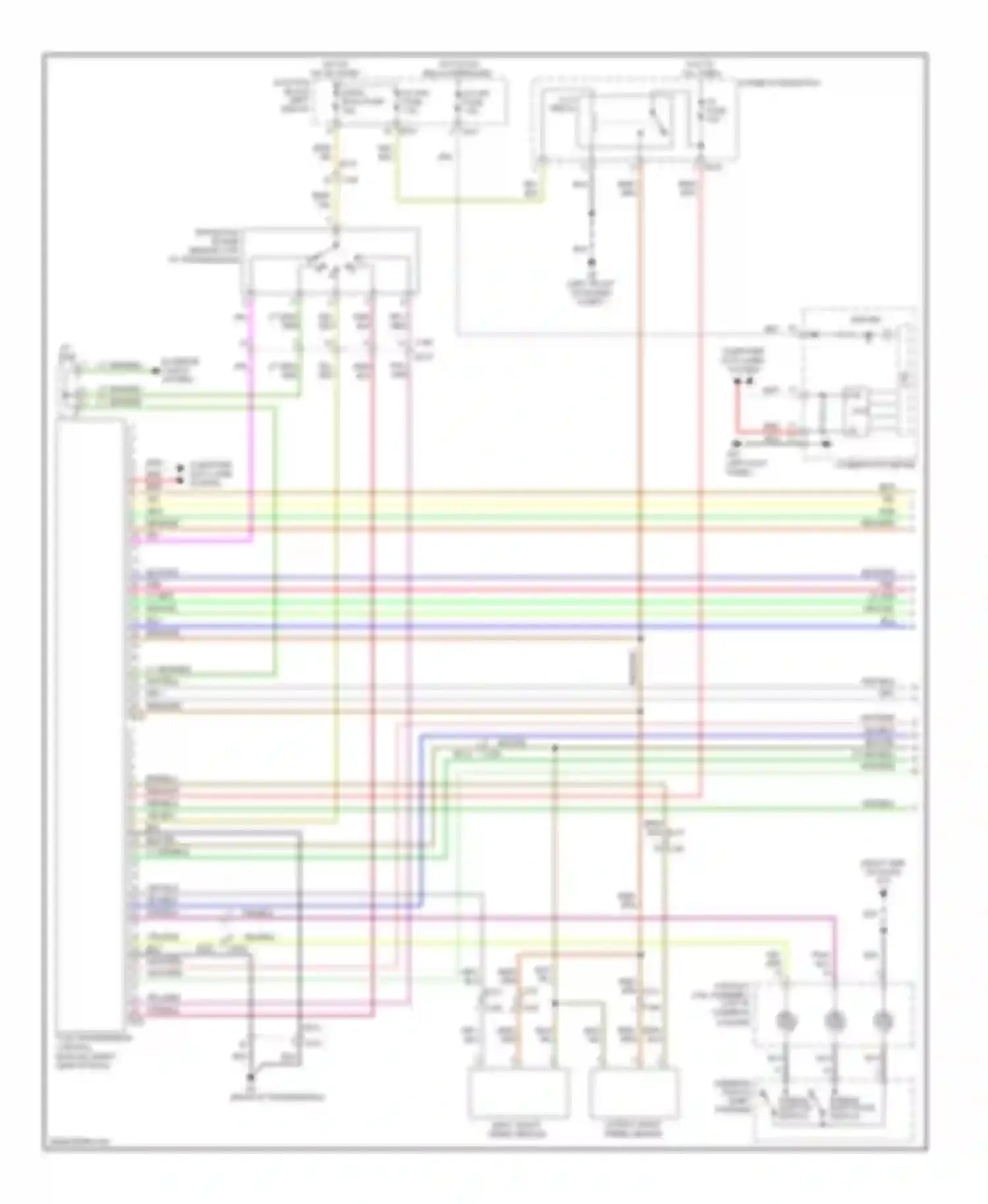 Wiring diagram blk for Suzuki Kizashi I (2009-2014) (52 of 60)