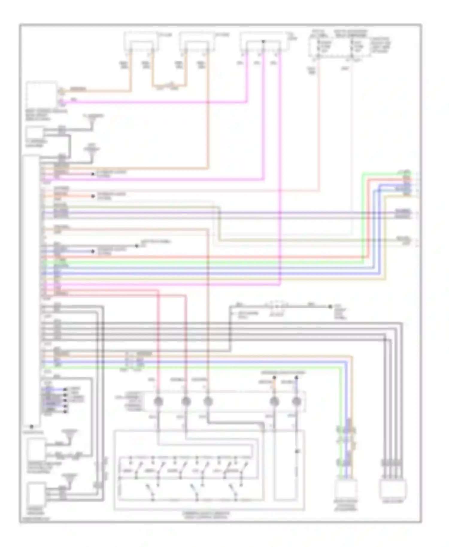 Wiring diagram blk/wht for Suzuki Kizashi I (2009-2014) (13 of 19)