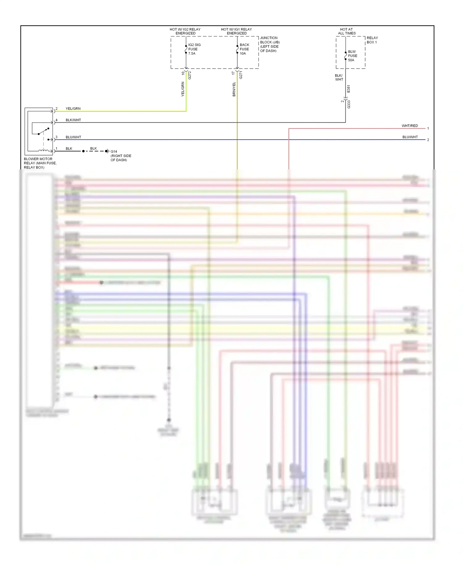 Suzuki Kizashi I (2009-2014) brn wiring diagram  (4 of 33)