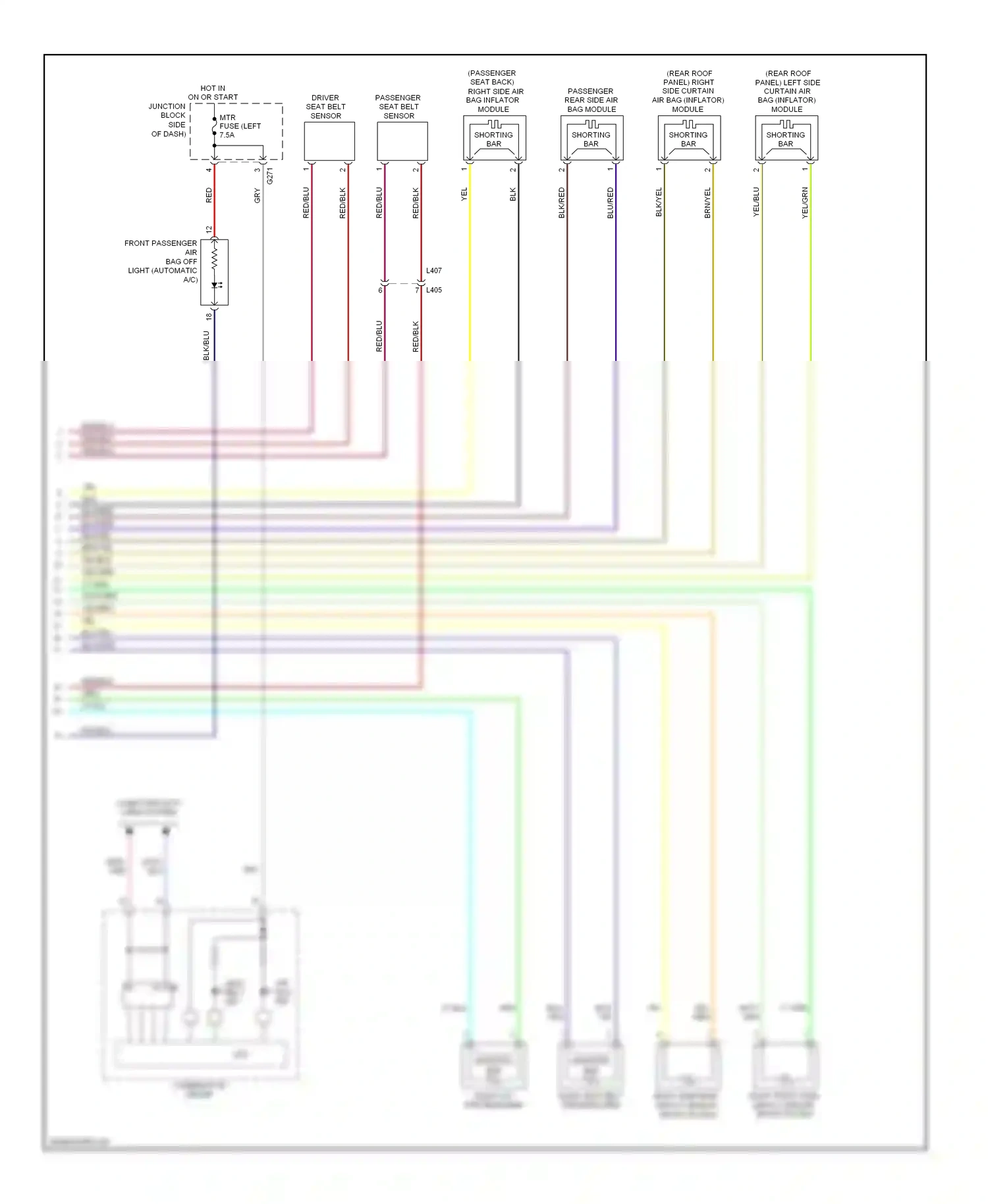 Suzuki Kizashi I (2009-2014) brn/yel wiring diagram  (8 of 9)