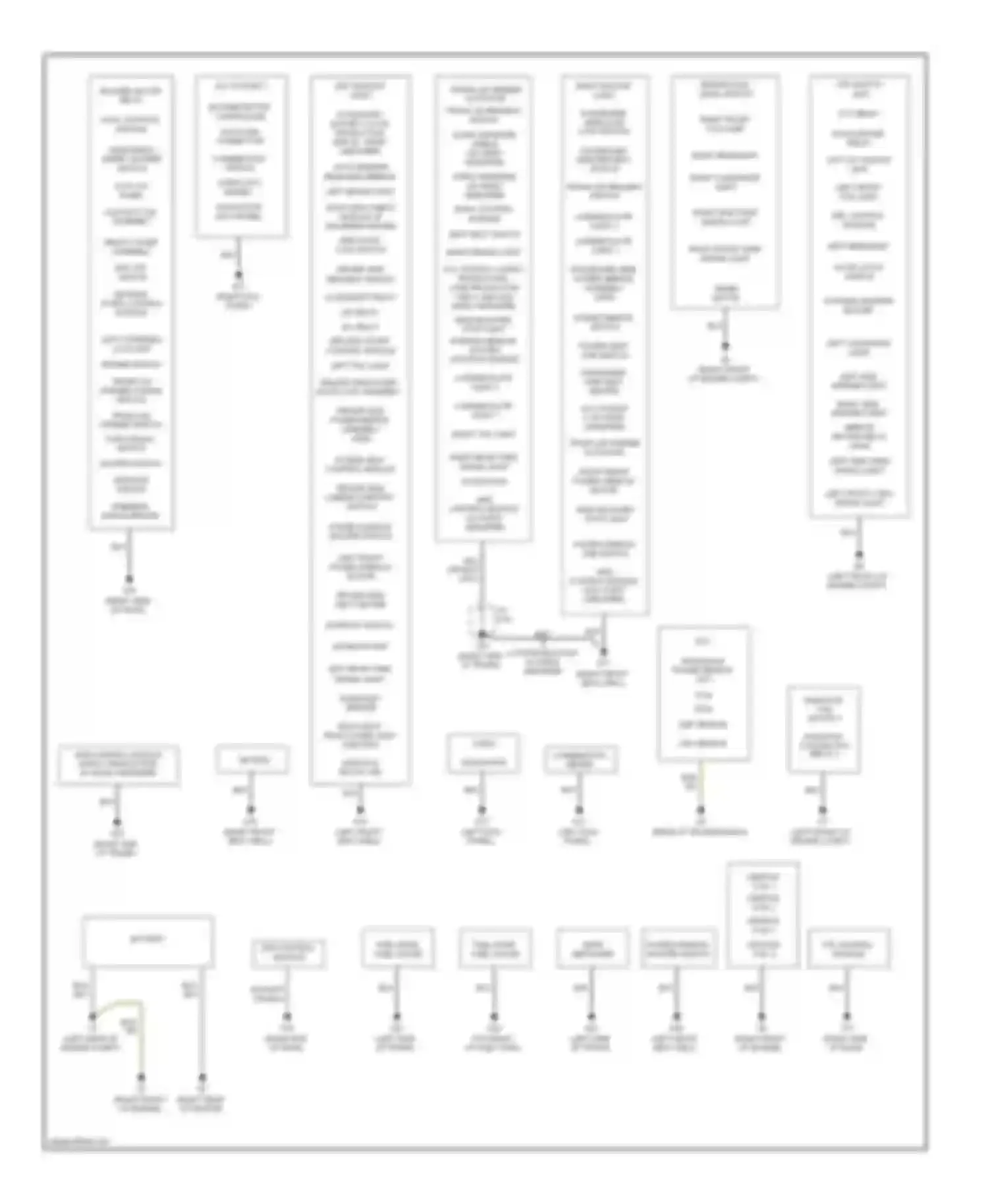 Wiring diagram driver side power mirror assembly for Suzuki Kizashi I (2009-2014) (2 of 3)