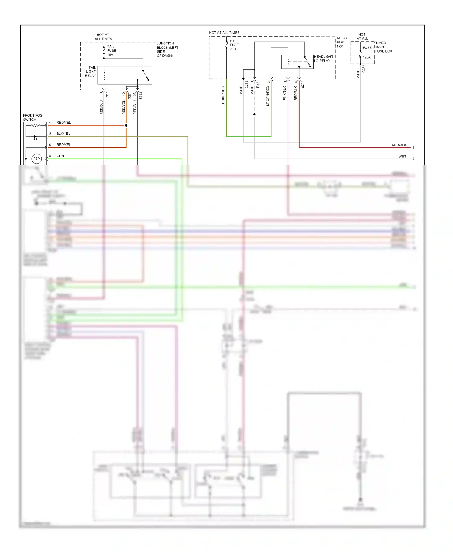 Suzuki Kizashi I (2009-2014) pnk/blk wiring diagram  (3 of 14)