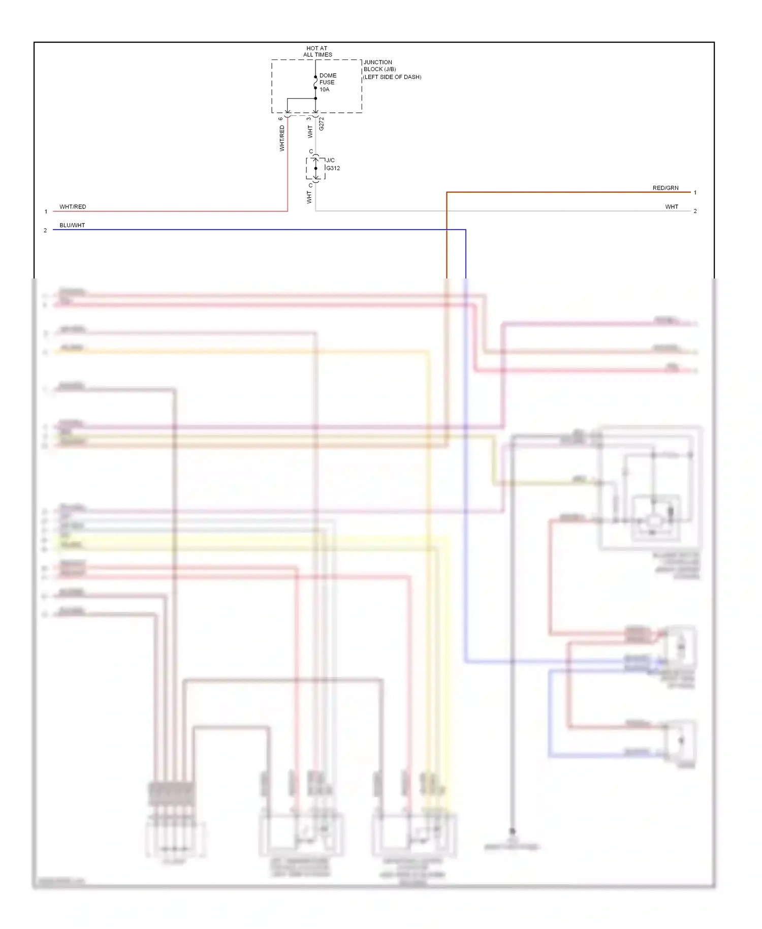 Suzuki Kizashi I (2009-2014) ppl/grn wiring diagram  (4 of 8)