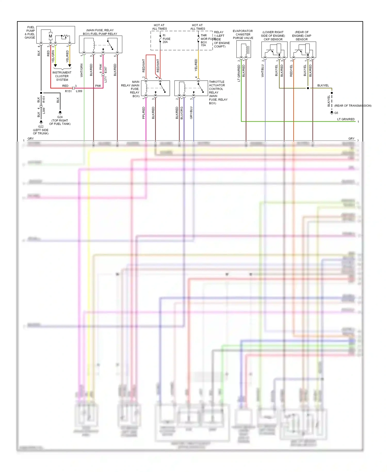 Suzuki Kizashi I (2009-2014) ppl/red wiring diagram  (9 of 9)