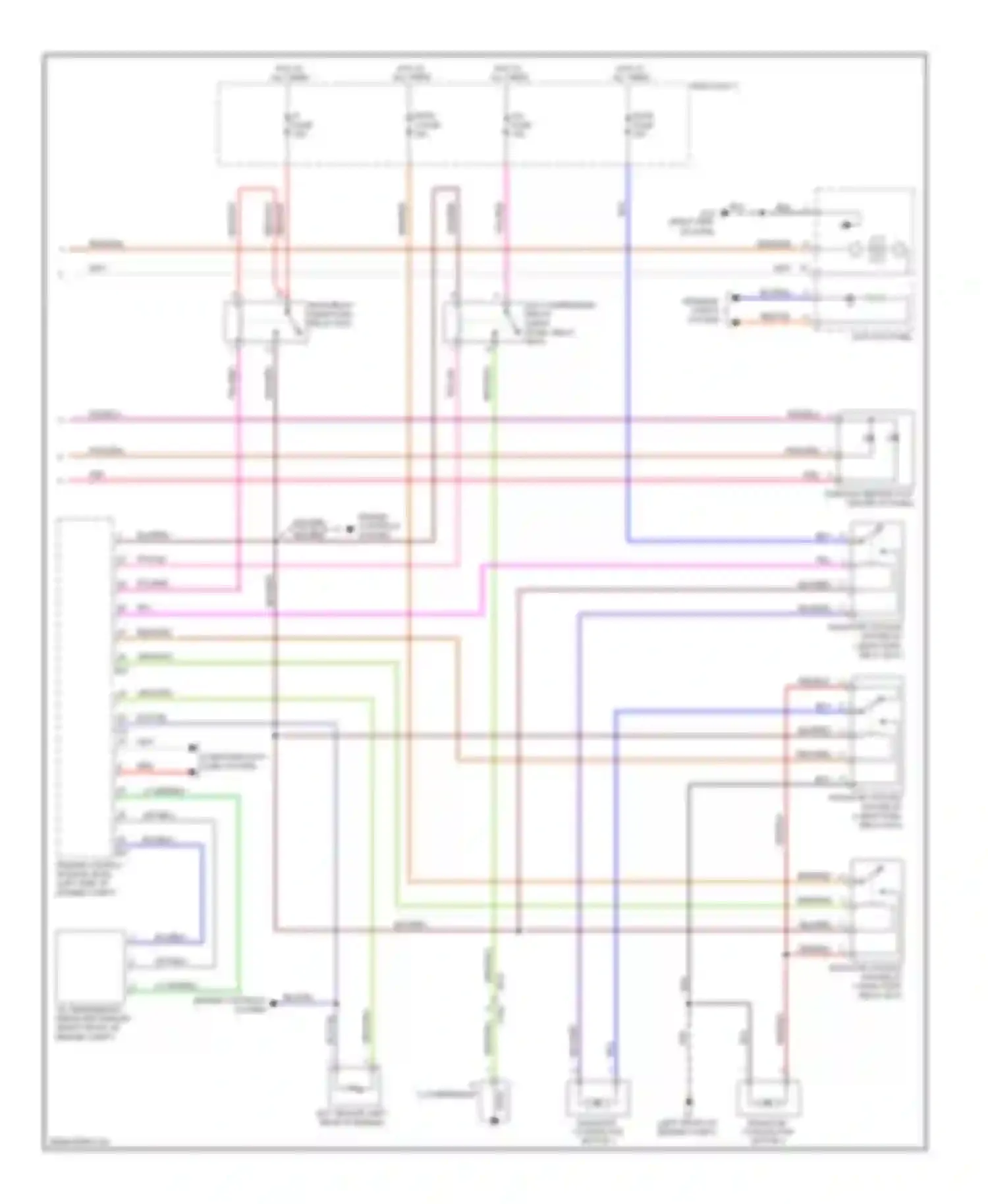 Wiring diagram red for Suzuki Kizashi I (2009-2014) (5 of 50)
