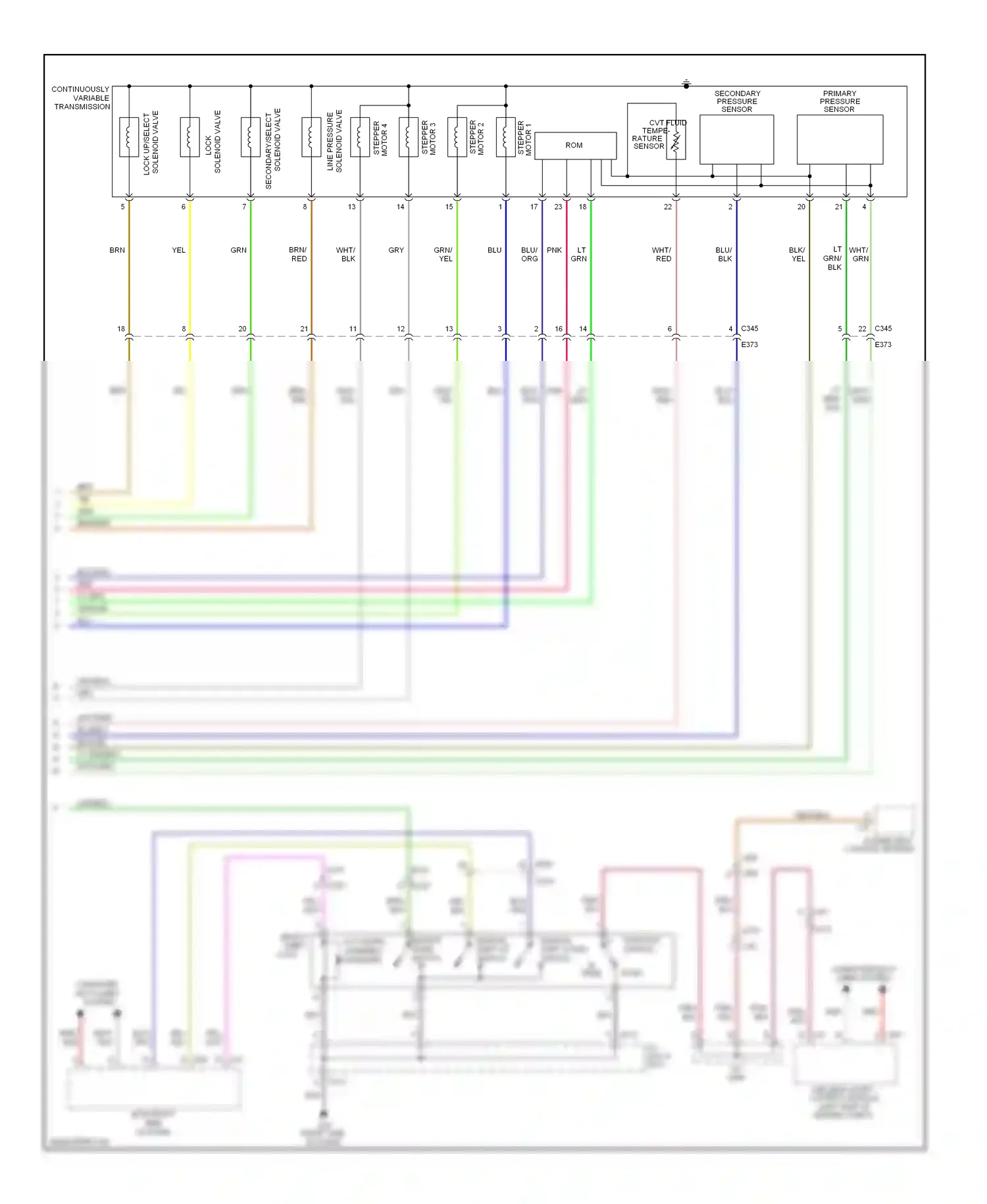 Suzuki Kizashi I (2009-2014) yel wiring diagram  (33 of 38)