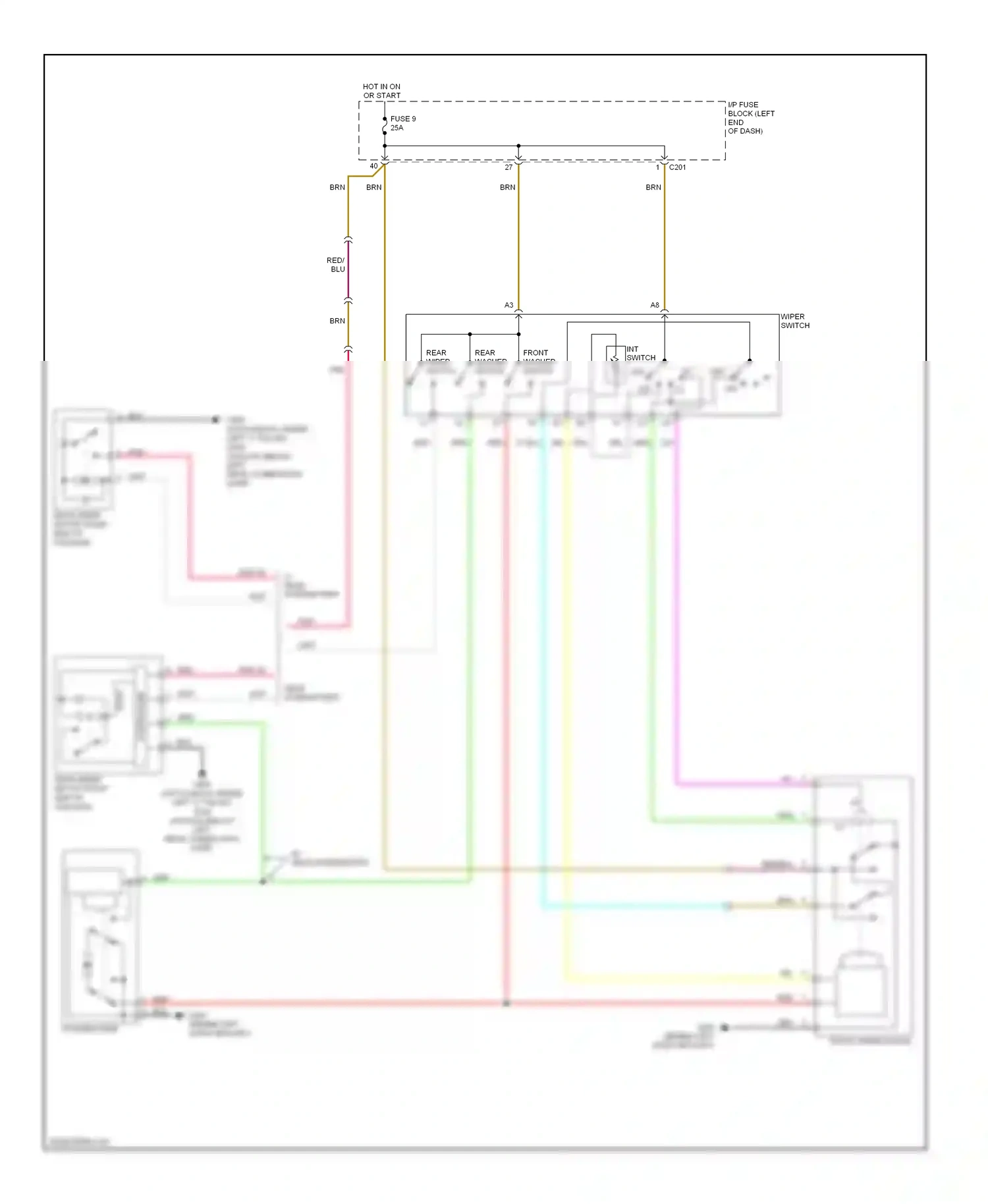 Wiring diagram lt blu for Suzuki Reno I (2004-2008) (23 of 23)