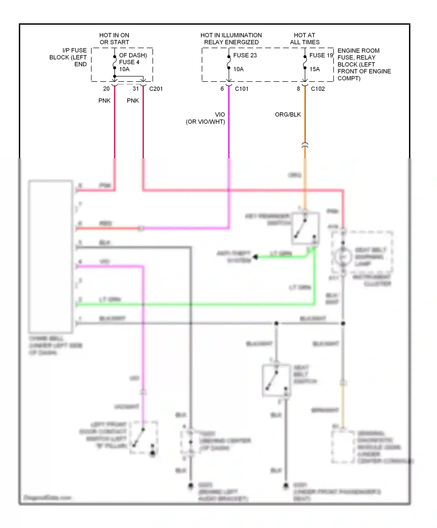 Wiring diagram org/ for Suzuki Reno I (2004-2008) (28 of 28)