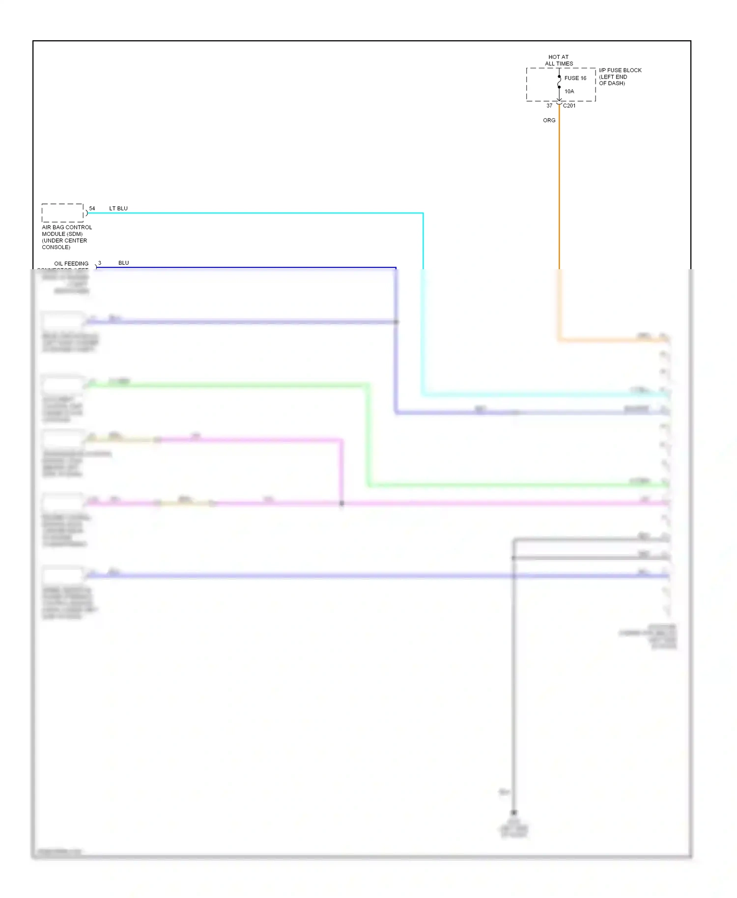 Wiring diagram vio for Suzuki Reno I (2004-2008) (3 of 30)