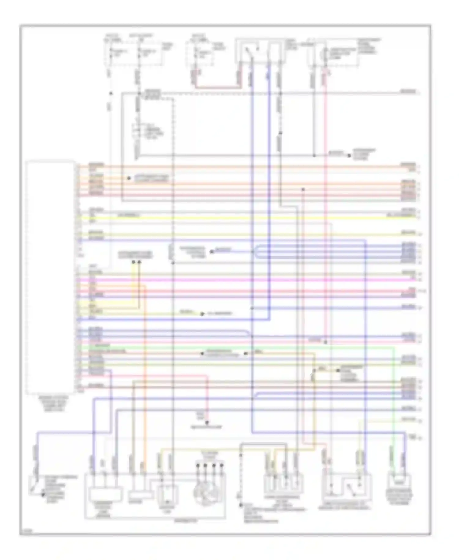 Sidekick Suzuki I (1988-1998): Wiring diagram engine performance 1.6ls (1 of 3)