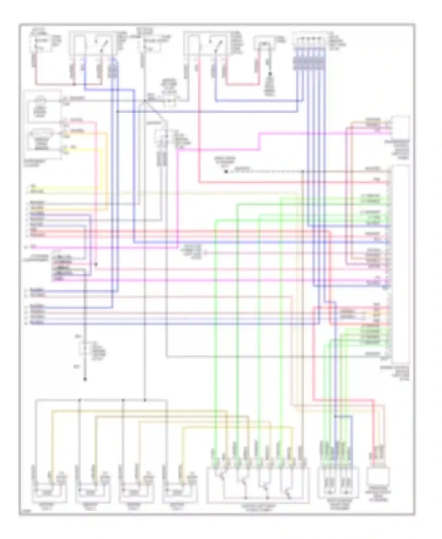 Sidekick Suzuki I (1988-1998): Wiring diagram engine performance 1.8ls (2 of 2)
