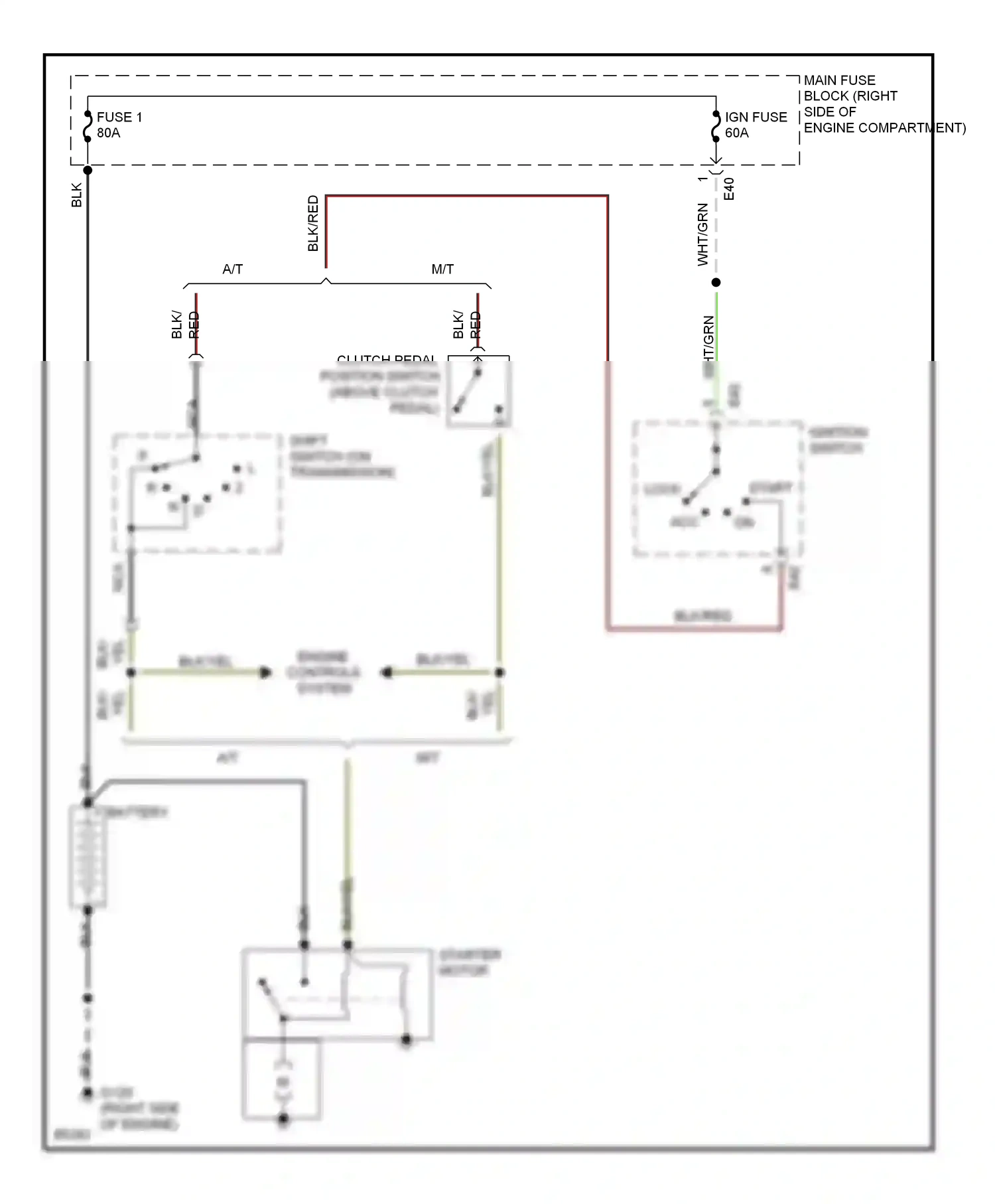 Wiring diagram nca for Suzuki Sidekick I (1988-1998) (19 of 21)