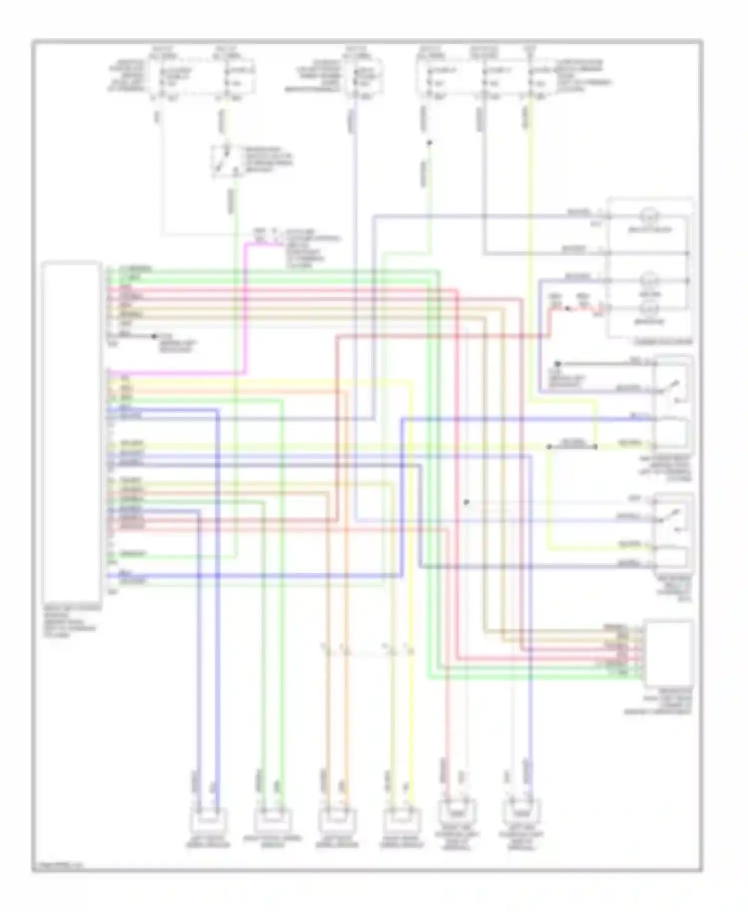 Swift Suzuki II facelift (1995-2003): Anti-lock brake circuits