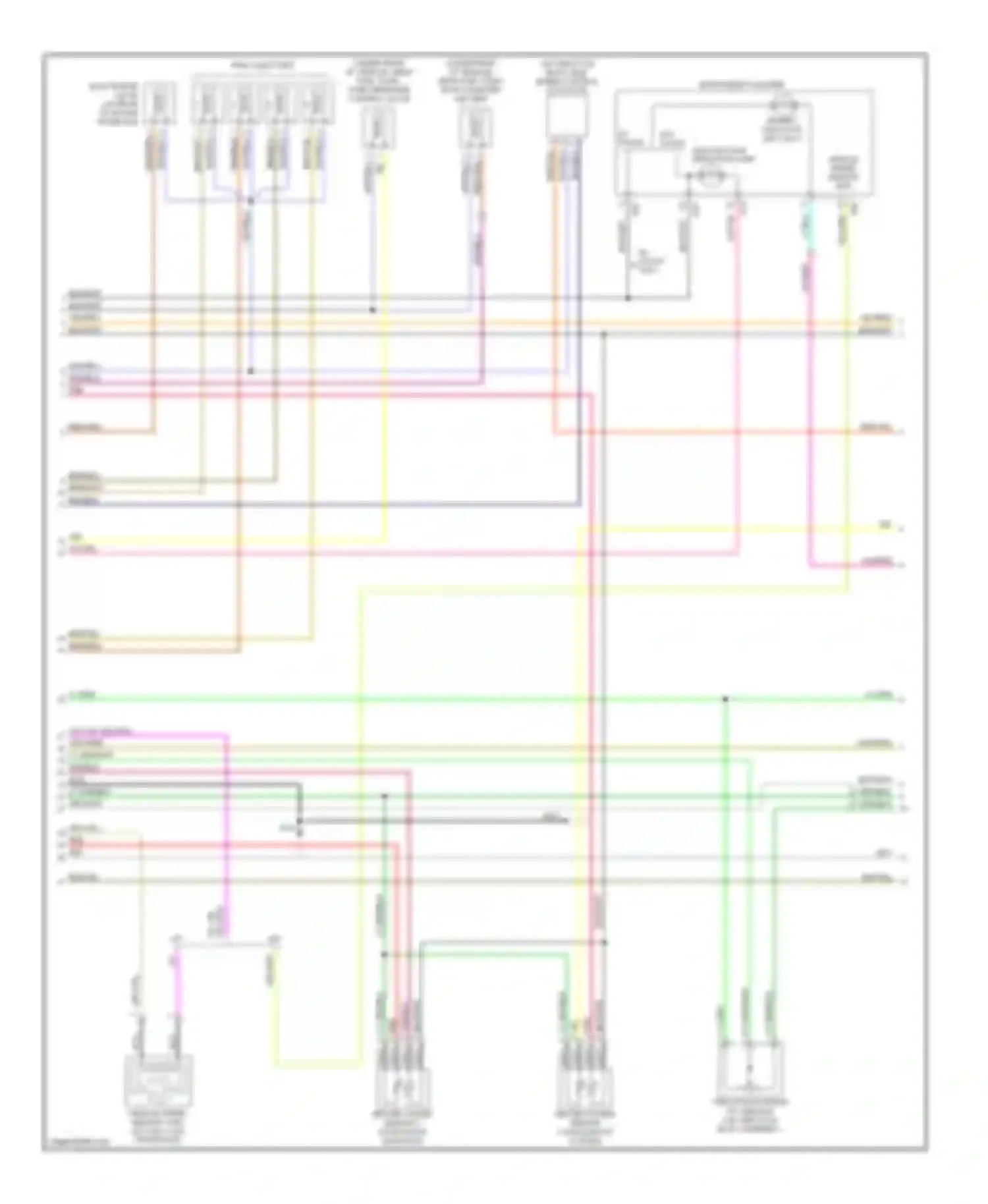 Swift Suzuki II facelift (1995-2003): Wiring diagram engine performance 1.3ls (2 of 3)