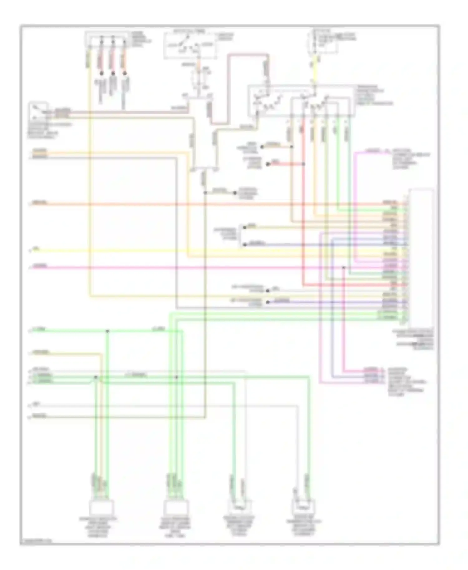 Swift Suzuki II facelift (1995-2003): Wiring diagram engine performance 1.3ls (3 of 3)