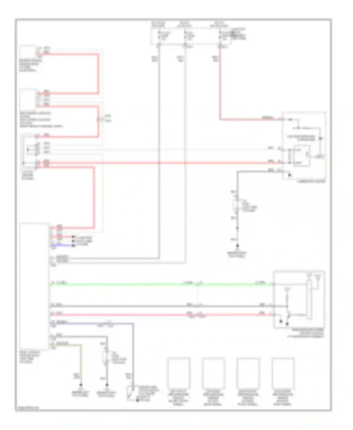 SX4 Suzuki I facelift (2009-2014): Tire pressure monitoring circuit