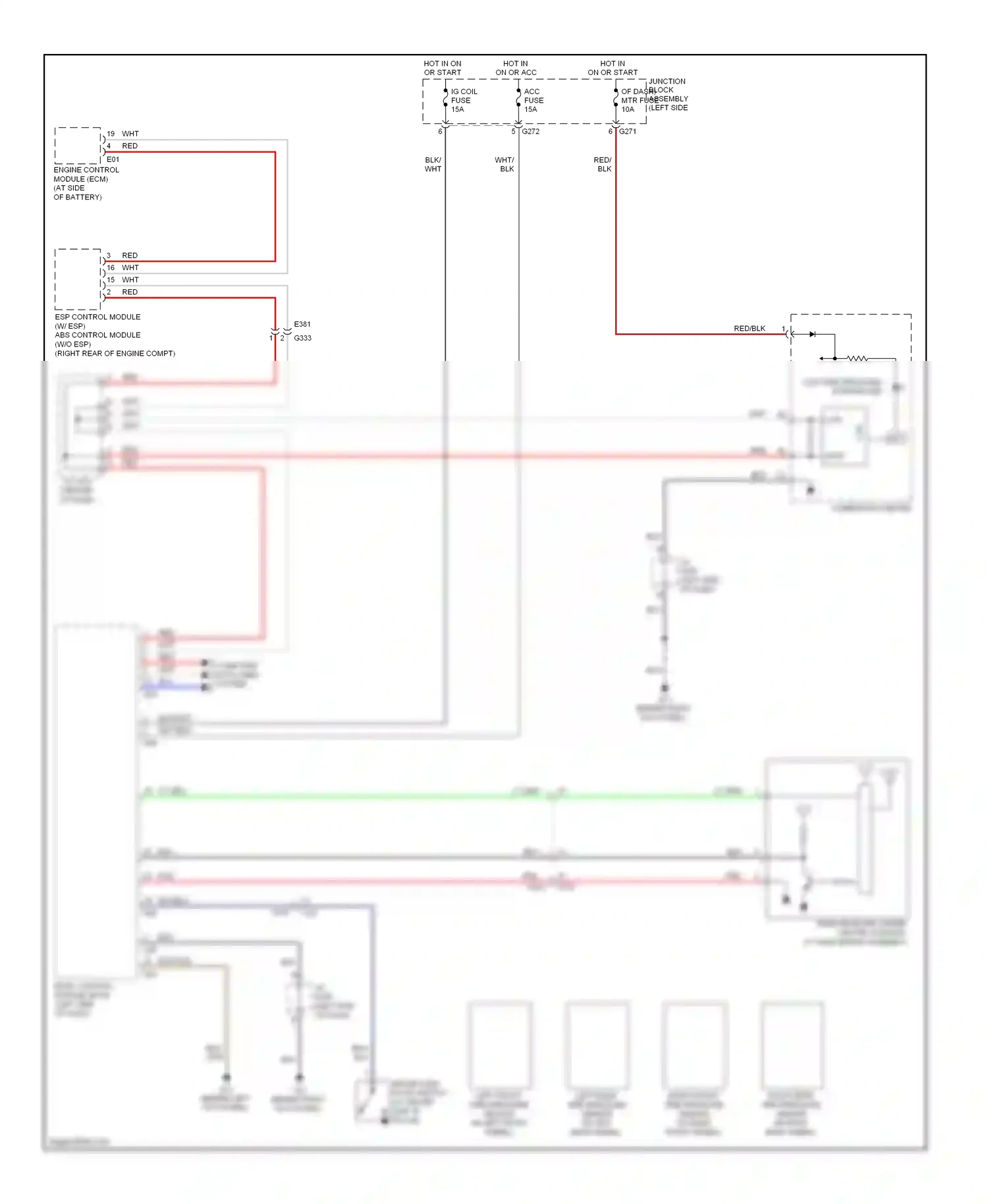 Wiring diagram blk for Suzuki SX4 I facelift (2009-2014) (48 of 48)