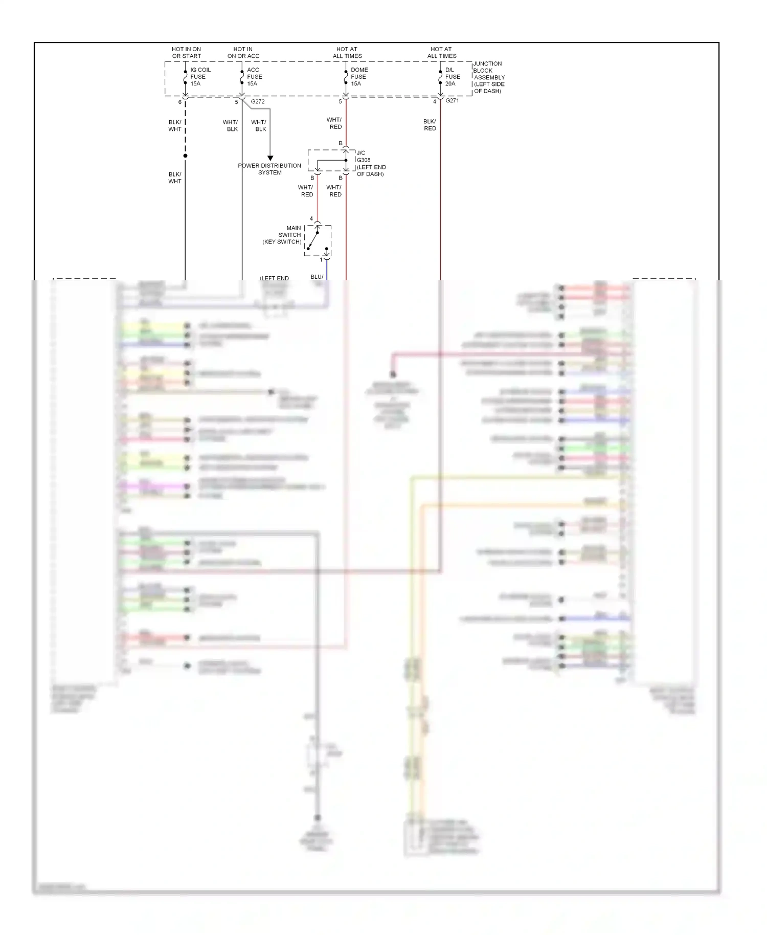 Wiring diagram blk for Suzuki SX4 I facelift (2009-2014) (5 of 48)