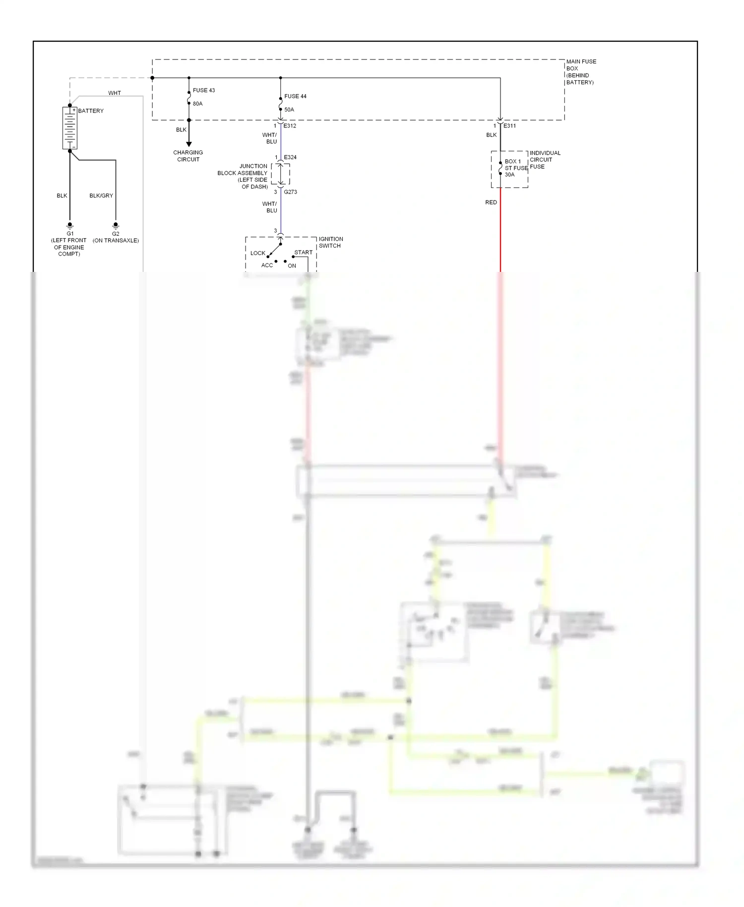 Wiring diagram blk for Suzuki SX4 I facelift (2009-2014) (38 of 48)