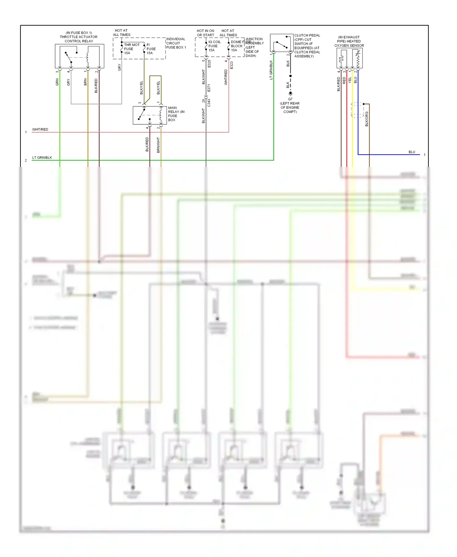 Wiring diagram blu for Suzuki SX4 I facelift (2009-2014) (19 of 33)