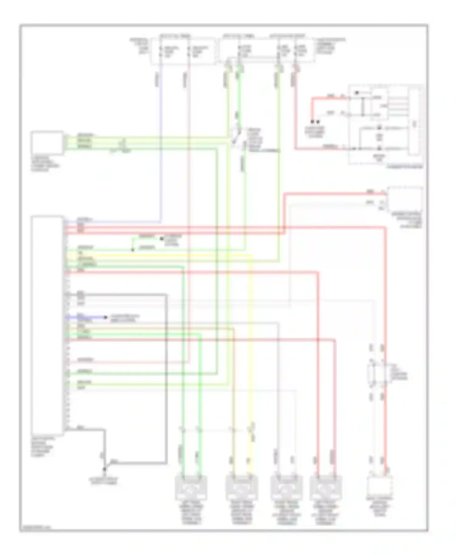 Wiring diagram computer data lines system for Suzuki SX4 I facelift (2009-2014) (2 of 23)