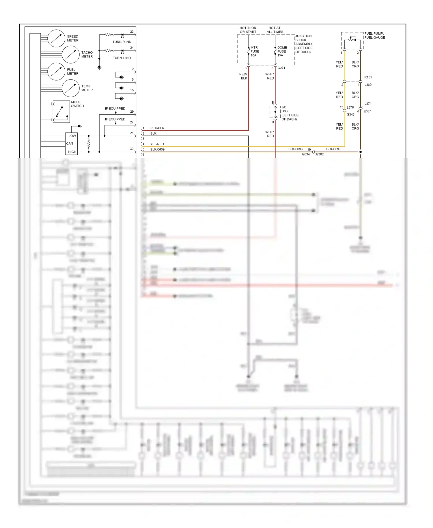 Wiring diagram eps ind for Suzuki SX4 I facelift (2009-2014) (1 of 1)