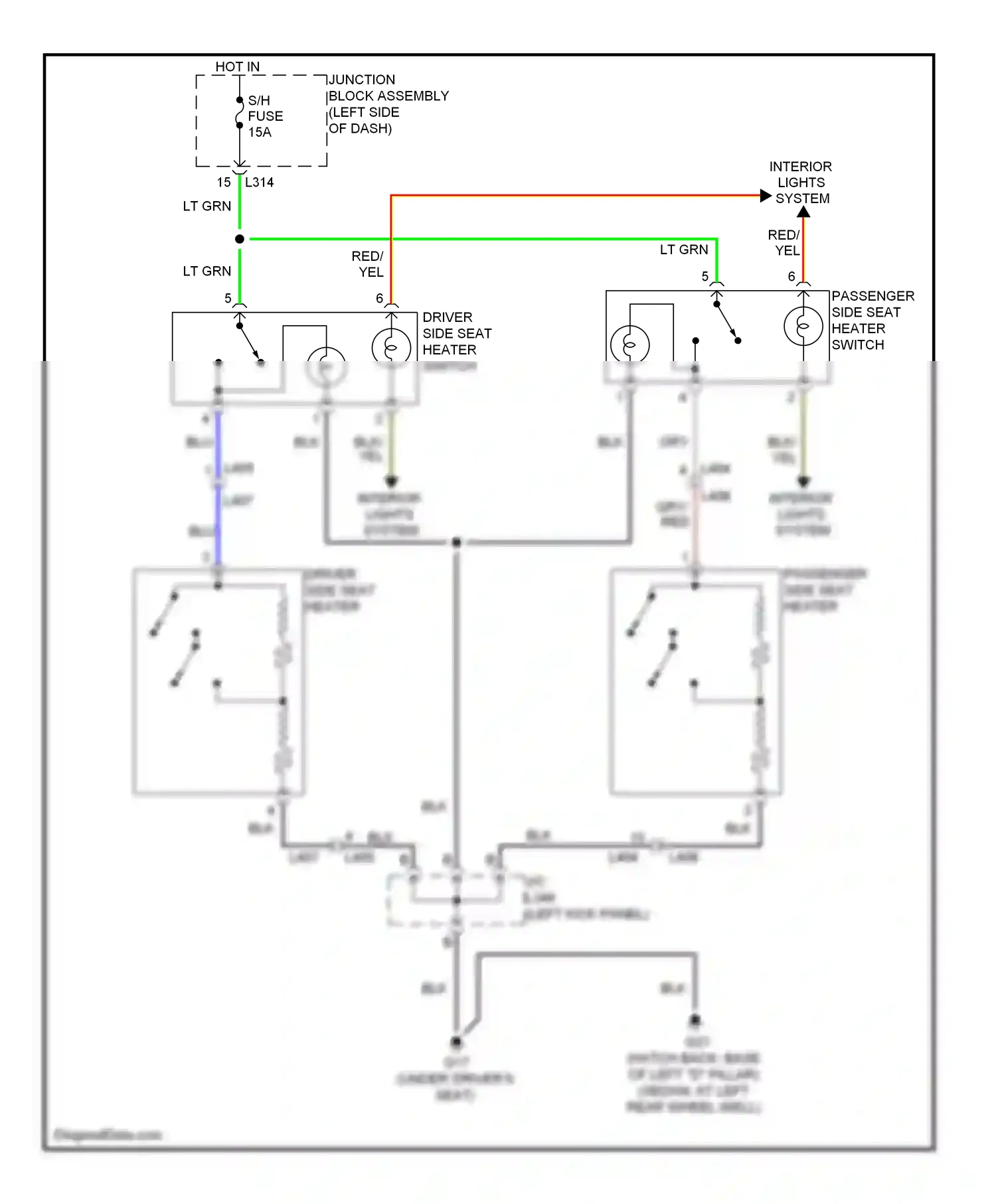Wiring diagram red for Suzuki SX4 I facelift (2009-2014) (34 of 44)