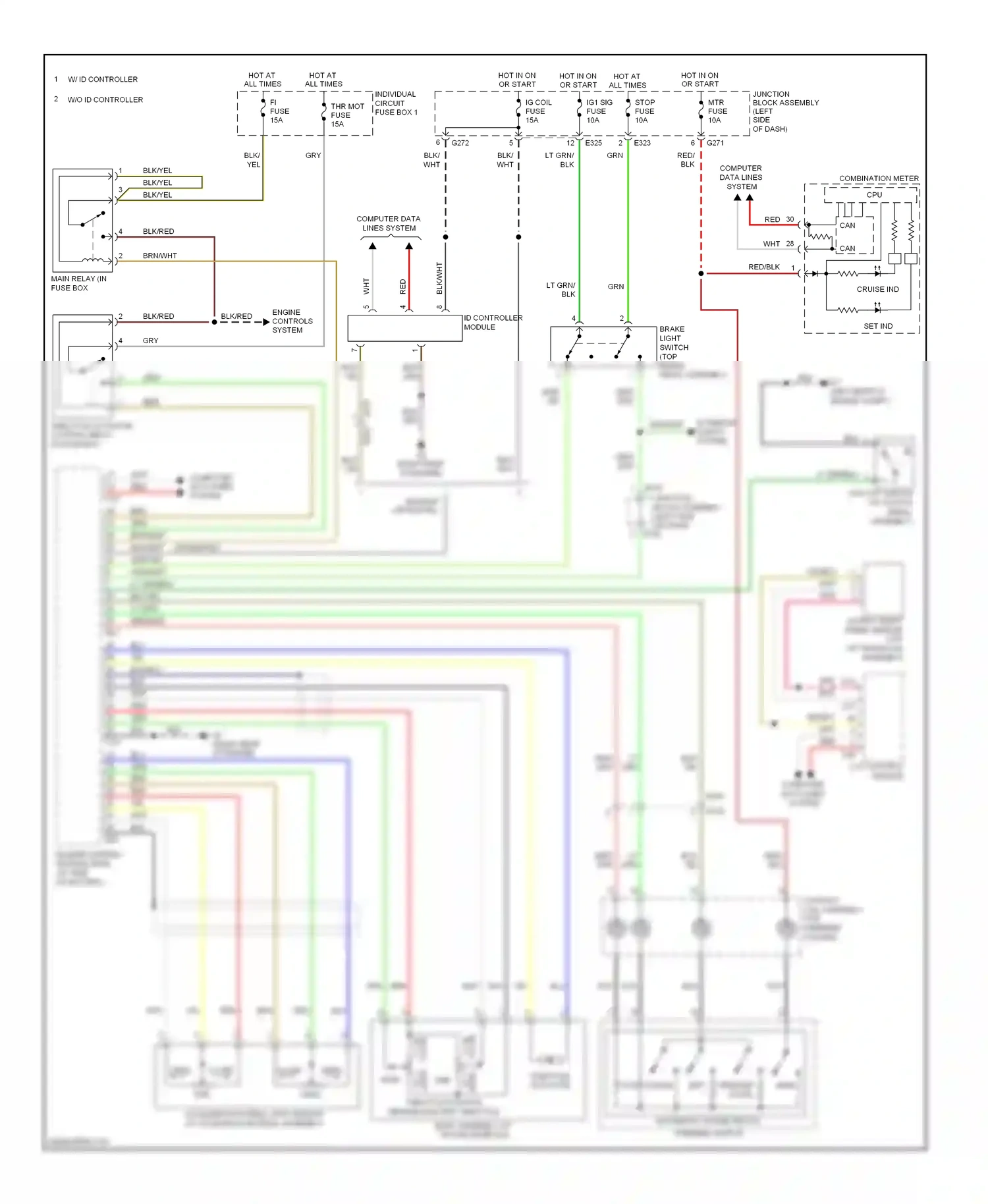 Wiring diagram red/blk for Suzuki SX4 I facelift (2009-2014) (6 of 29)