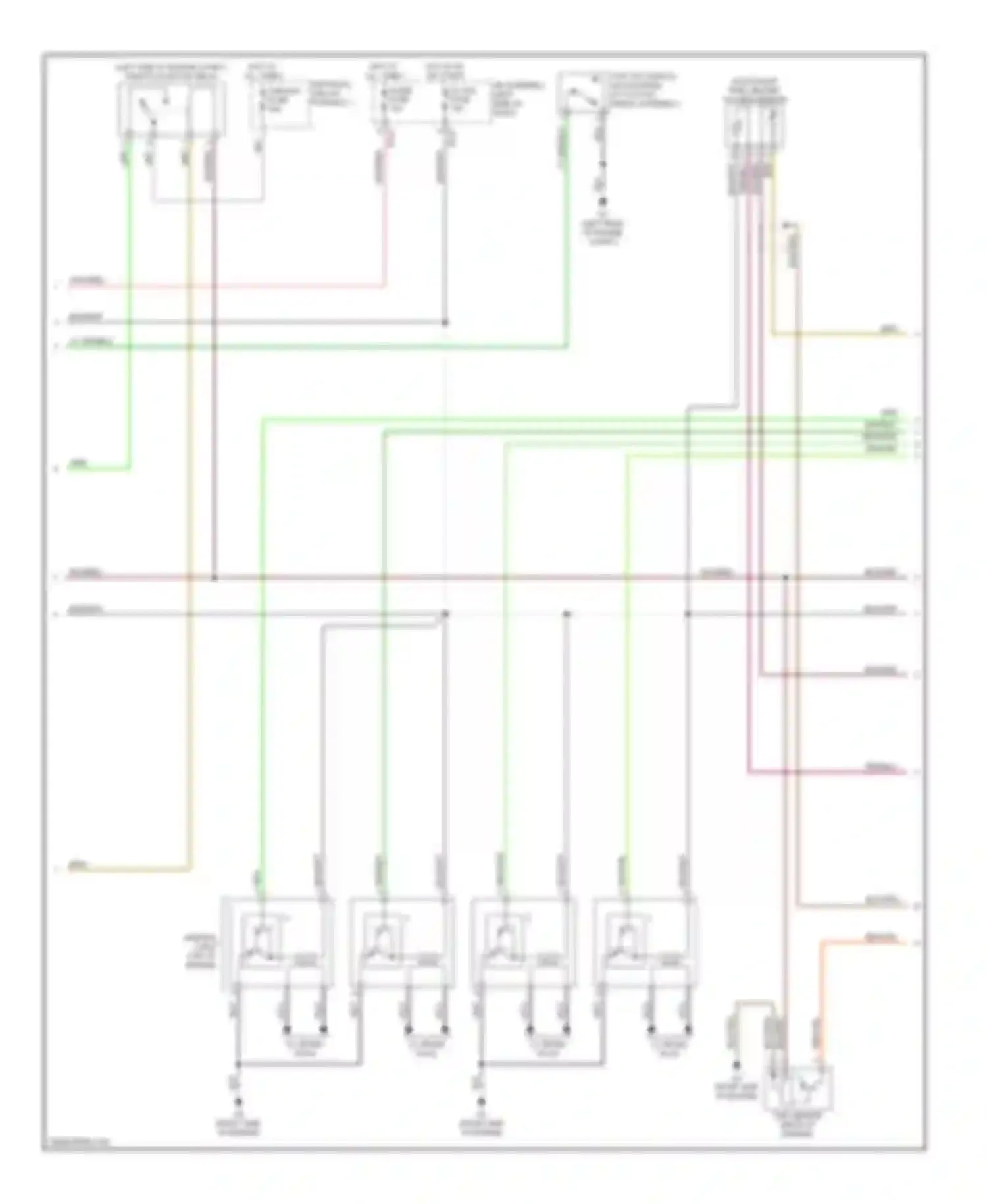 SX4 Suzuki I (2006-2009): Wiring diagram engine performance 2.0l (2 of 3)