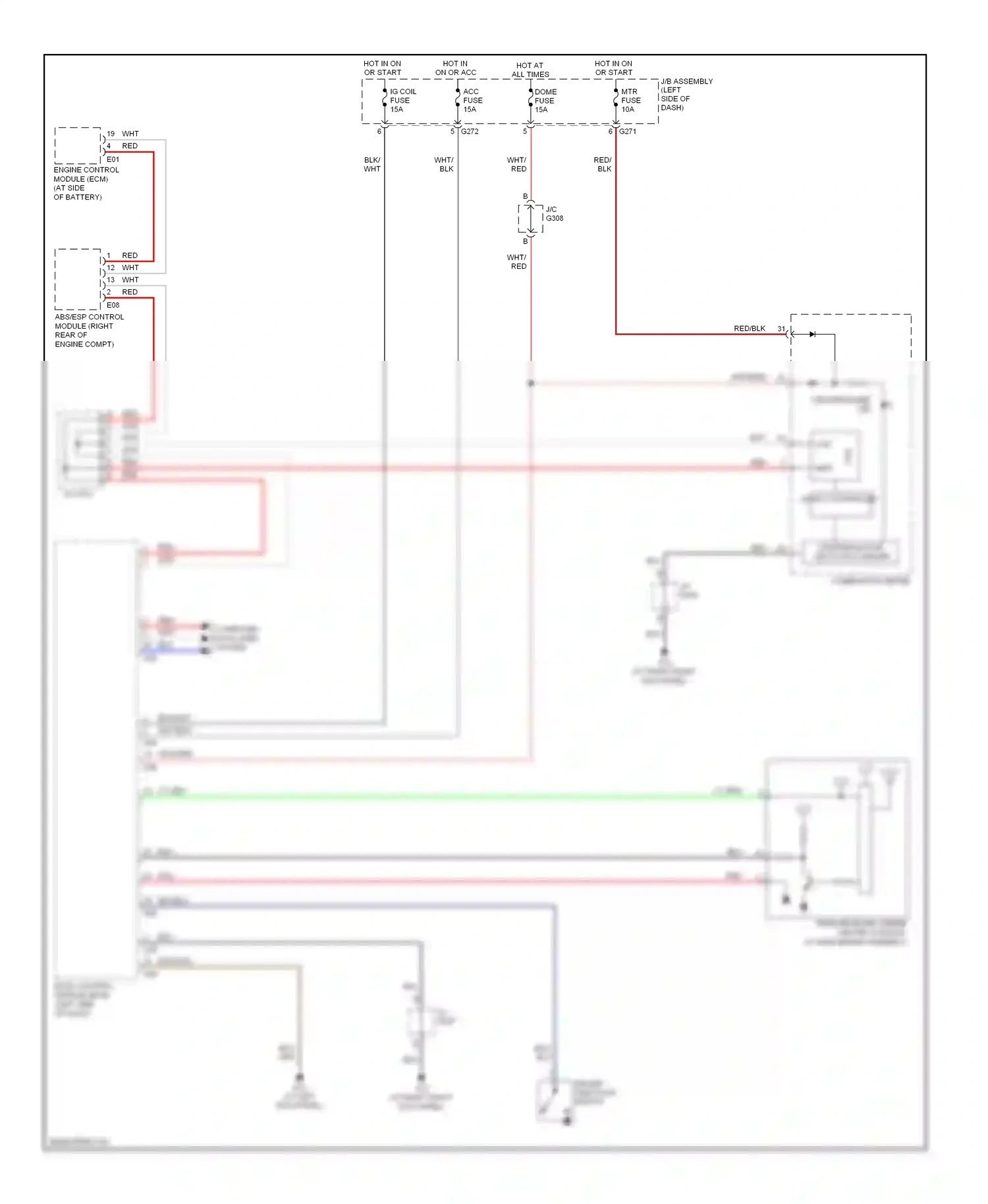 Wiring diagram blk for Suzuki SX4 I (2006-2009) (40 of 42)