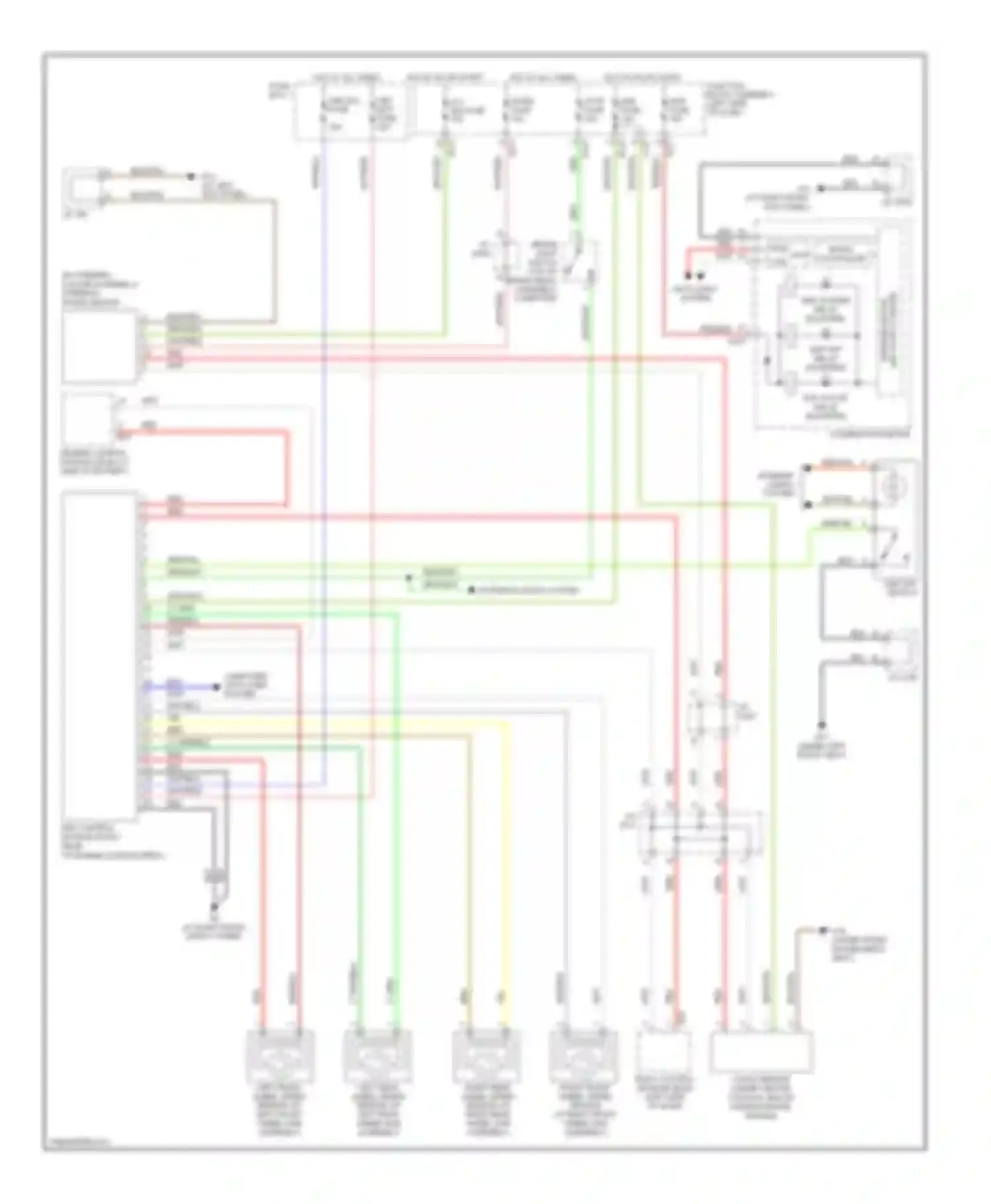 Wiring diagram brake light for Suzuki SX4 I (2006-2009) (1 of 1)