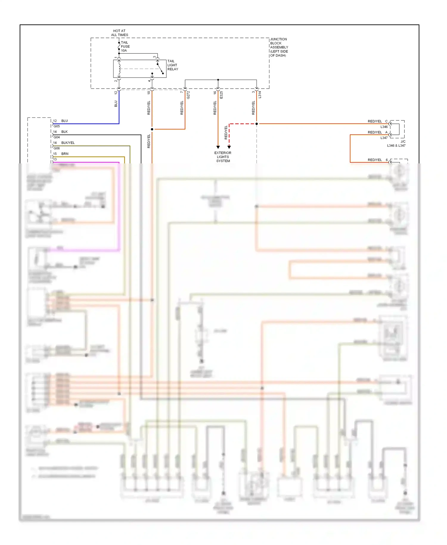 Wiring diagram esp off switch for Suzuki SX4 I (2006-2009) (3 of 3)