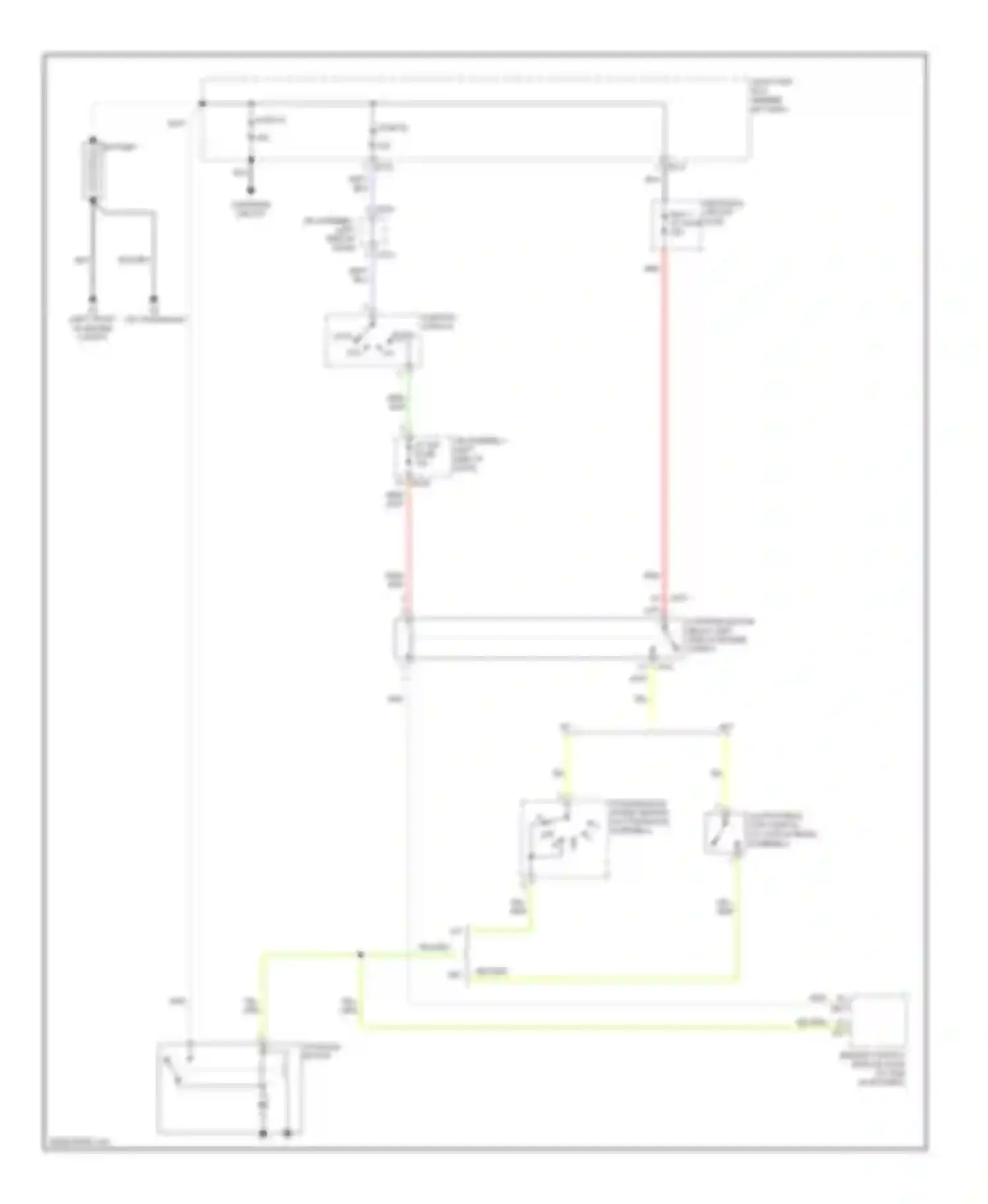Wiring diagram fuse 43 for Suzuki SX4 I (2006-2009) (1 of 1)