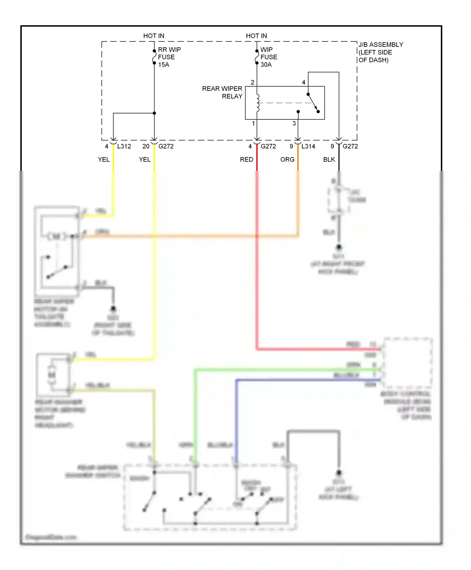 Suzuki SX4 I (2006-2009) grn wiring diagram  (24 of 27)