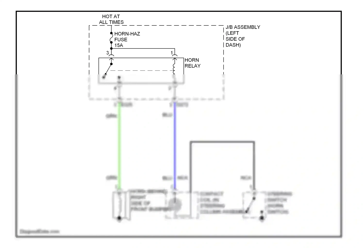 Wiring diagram nca for Suzuki SX4 I (2006-2009) (4 of 7)