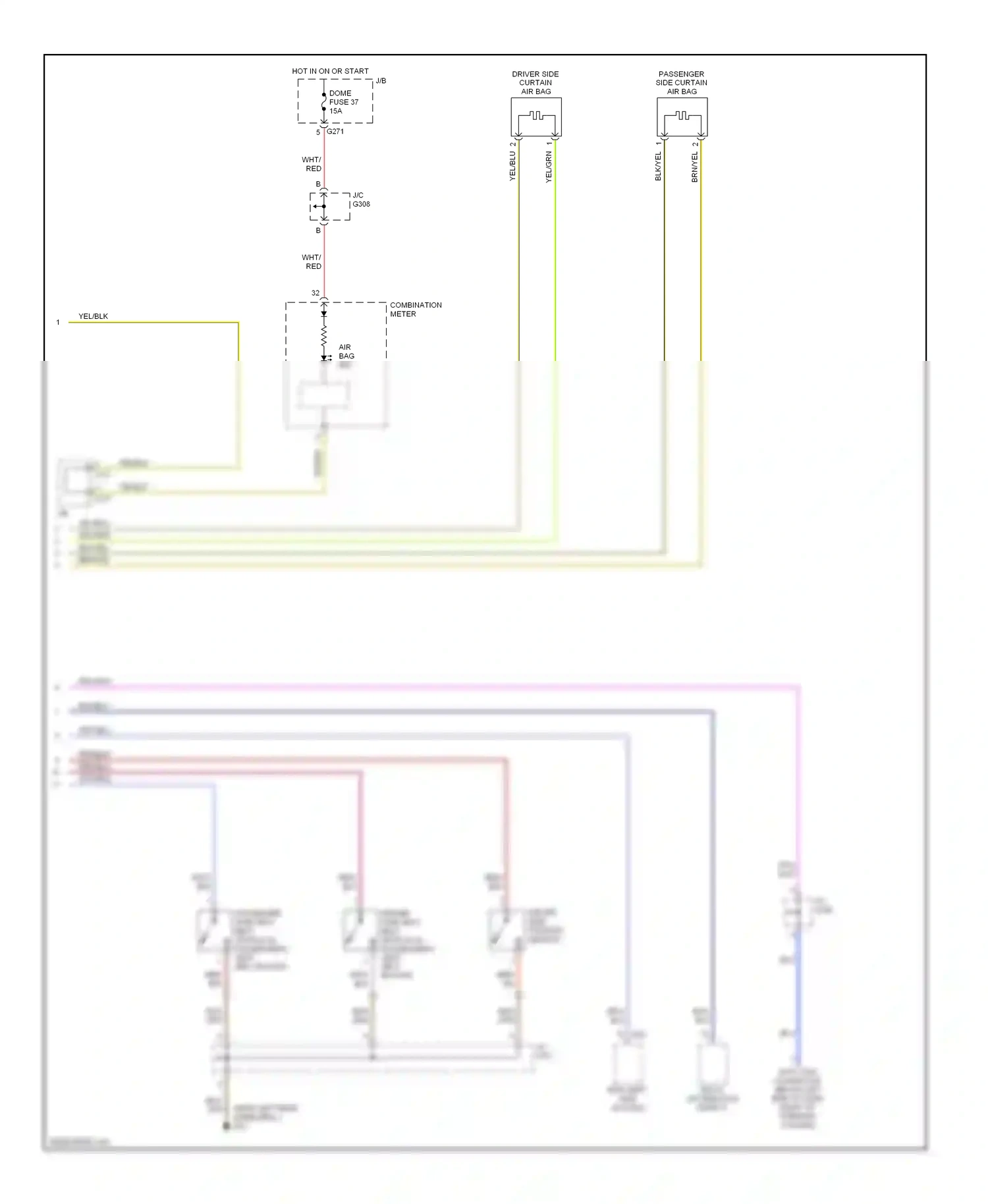 Wiring diagram red for Suzuki SX4 I (2006-2009) (30 of 35)