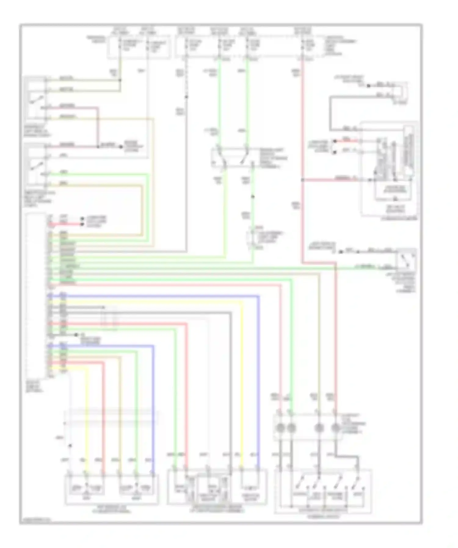 Wiring diagram regulator voltage for Suzuki SX4 I (2006-2009) (3 of 3)