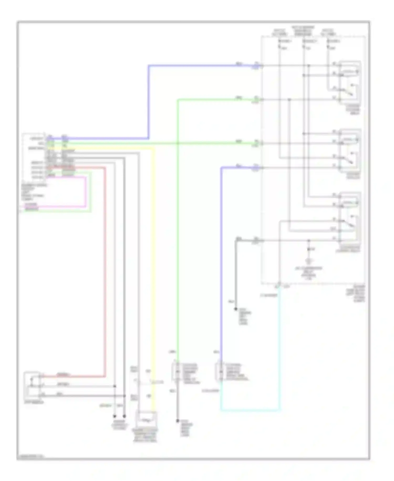 Verona Suzuki I (2003-2006): Manual a/c circuit (2 of 2)