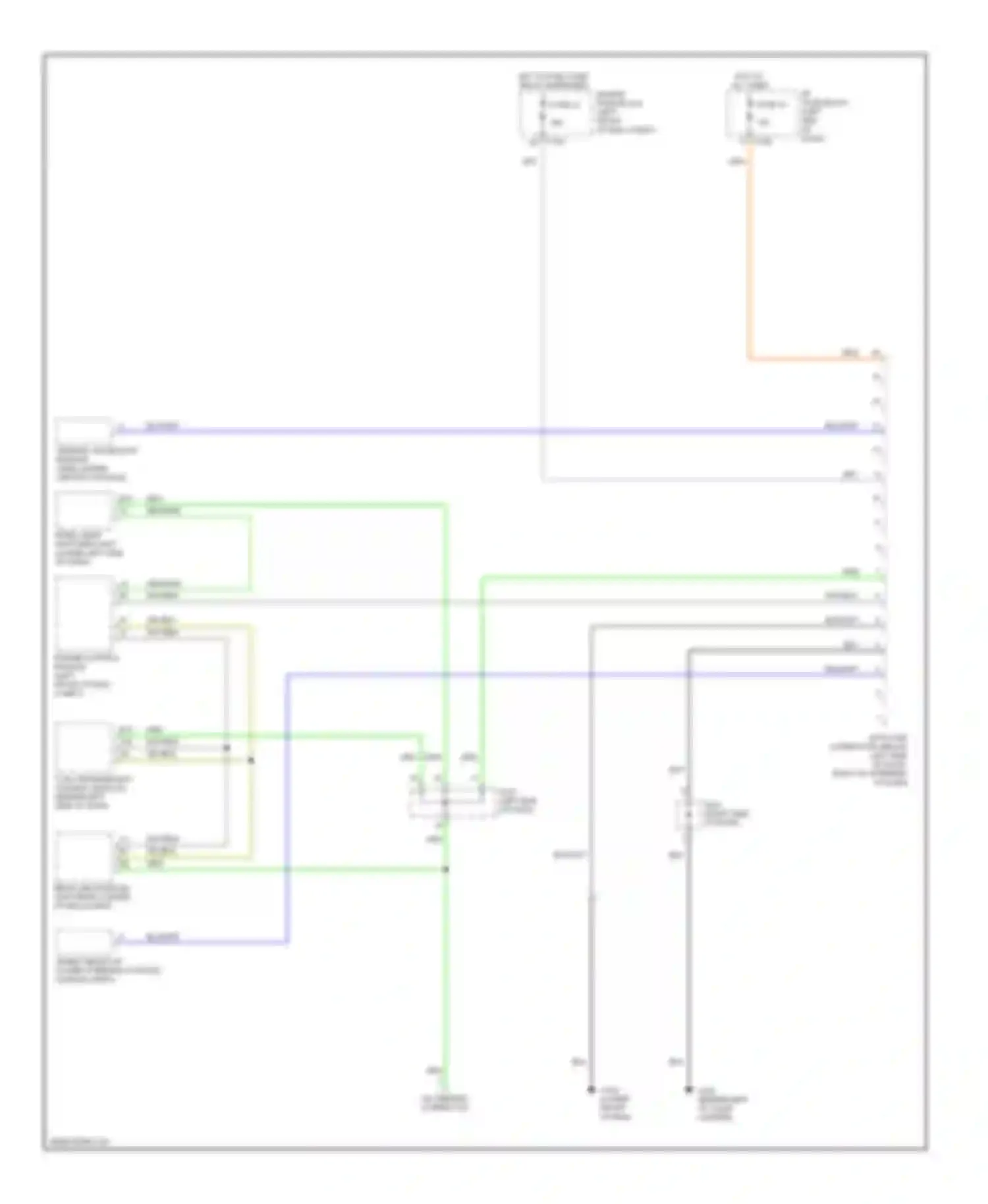 Verona Suzuki I (2003-2006): Computer data lines circuit