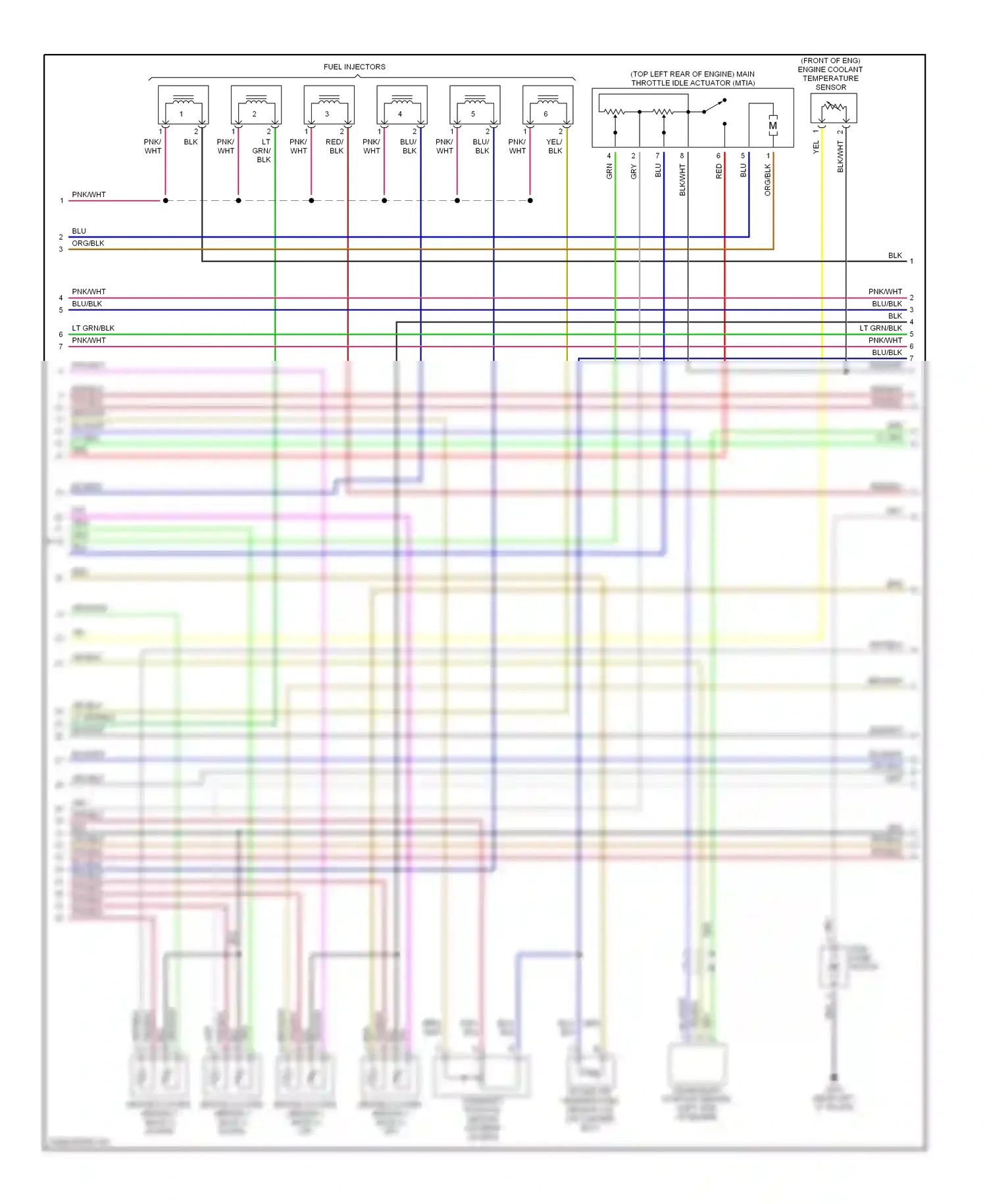 Wiring diagram heated oxygen sensor 1 heated oxygen sensor 1 for Suzuki Verona I (2003-2006) (1 of 1)