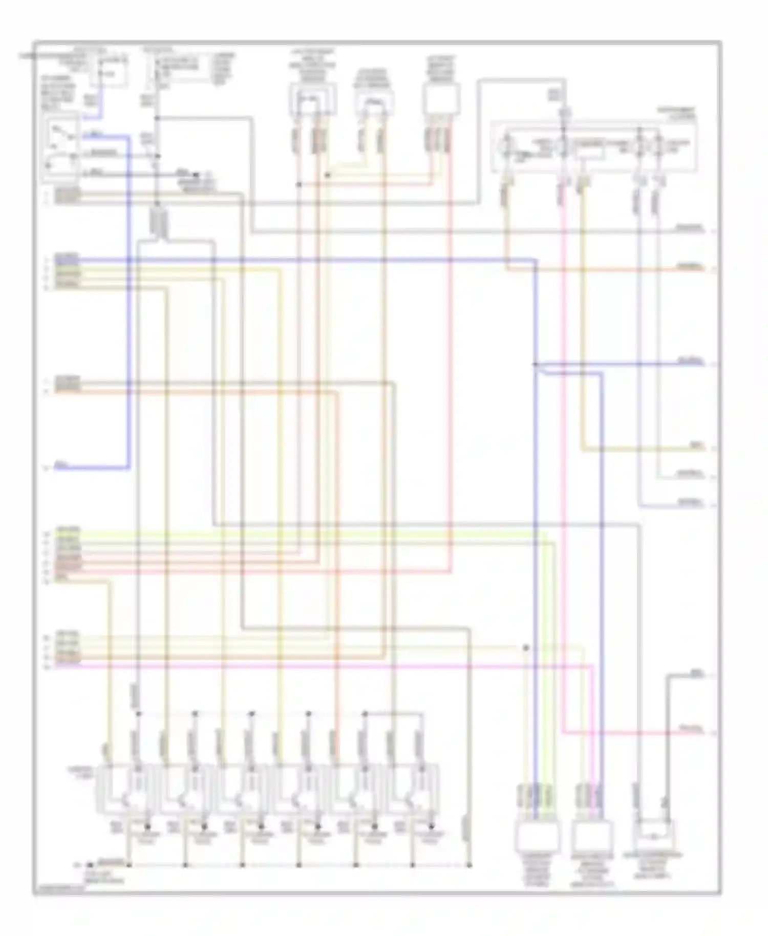 Vitara Suzuki I (1988-2006): Wiring diagram engine performance 2.5l (2 of 3)