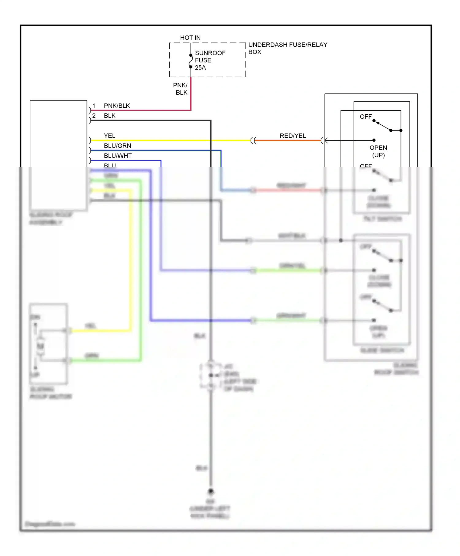 Wiring diagram grn for Suzuki Vitara I (1988-2006) (15 of 19)