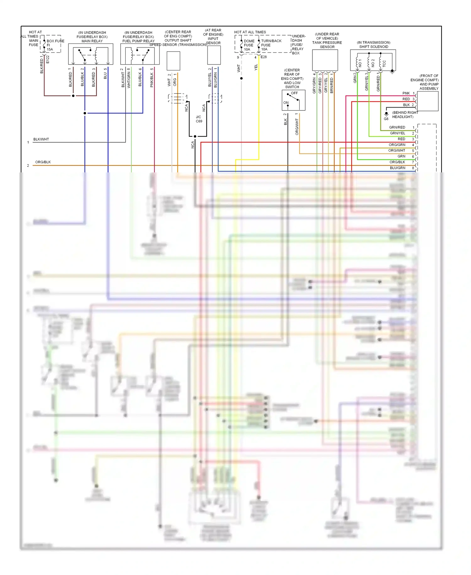 Wiring diagram org/ for Suzuki Vitara I (1988-2006) (9 of 9)