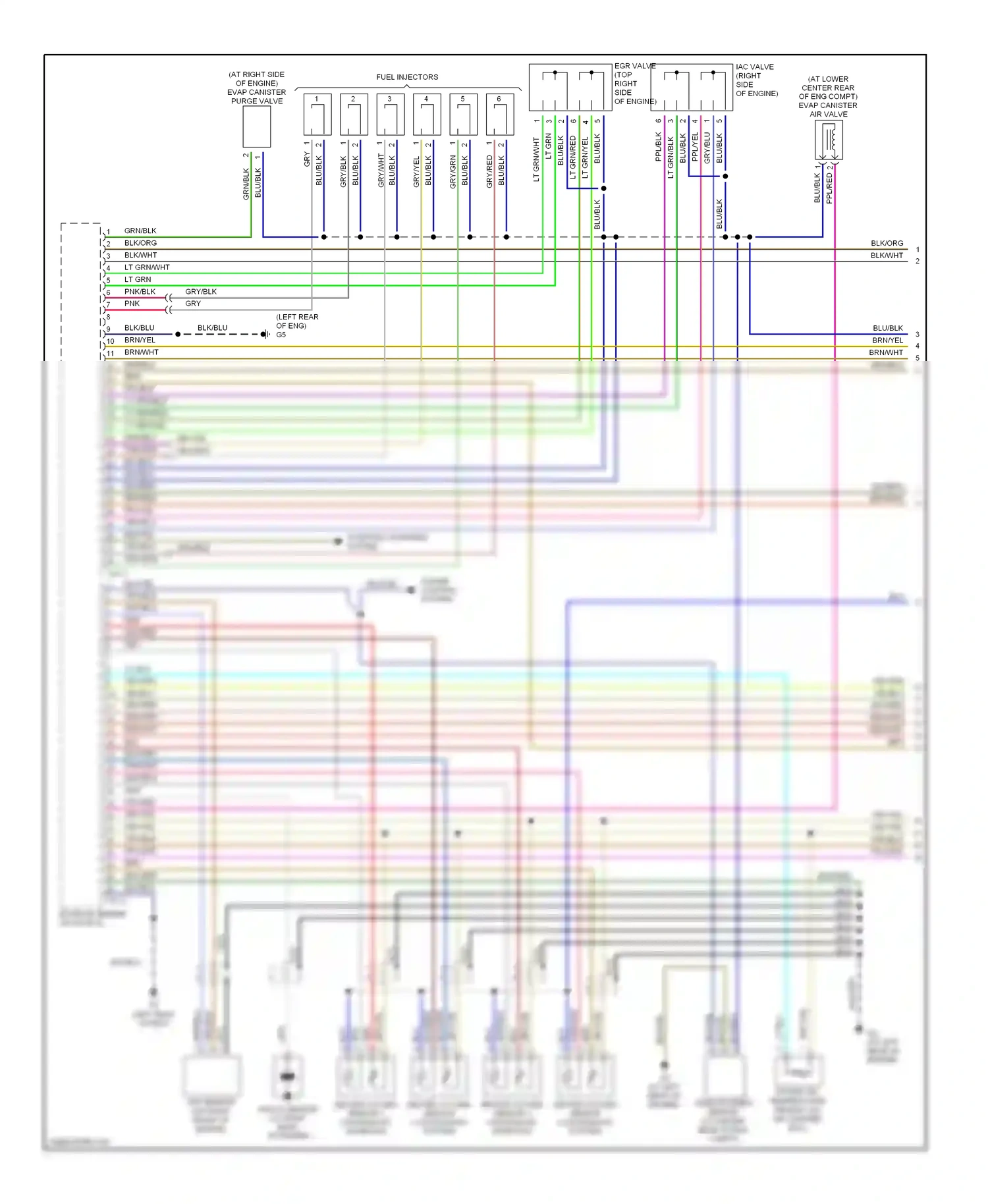 Wiring diagram ppl/red for Suzuki Vitara I (1988-2006) (5 of 5)